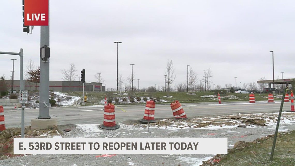 Part of Davenport's E 53rd Street is finally reopening Friday