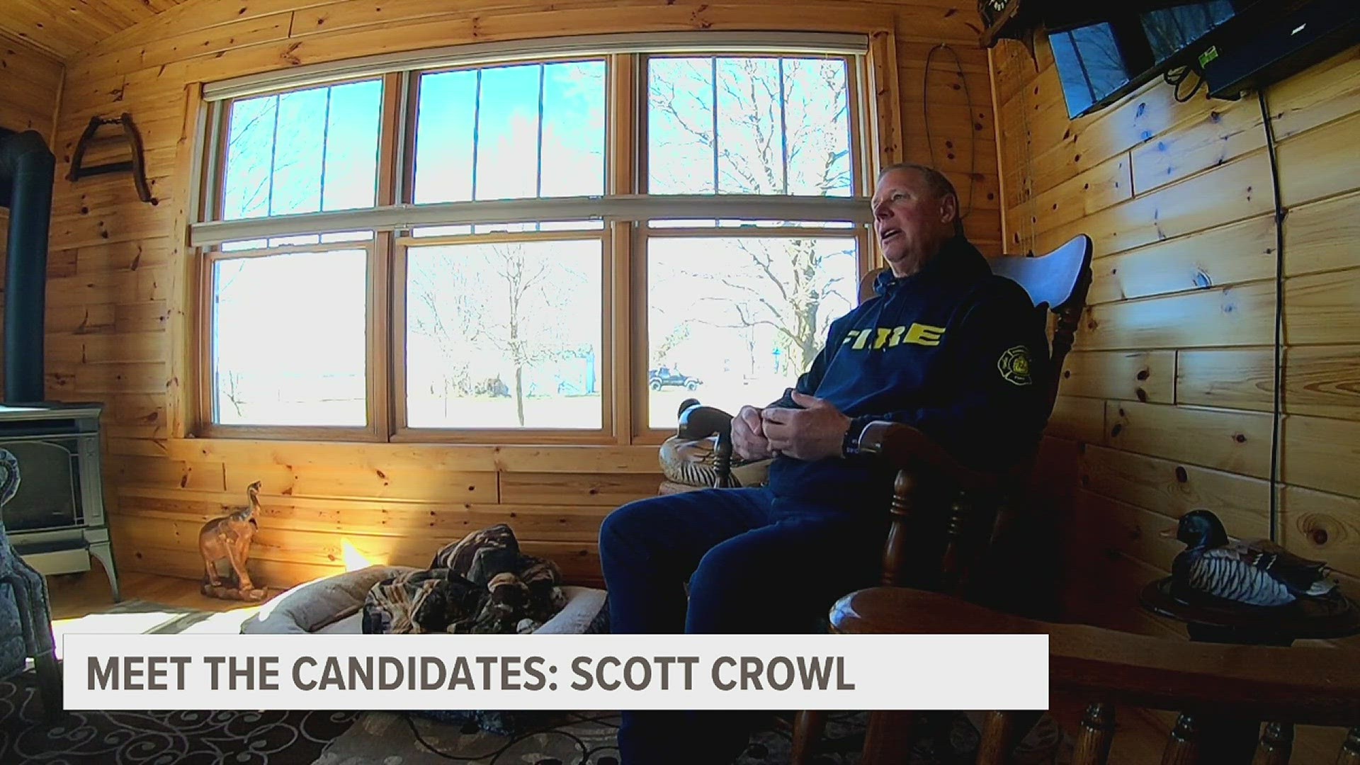 Scott Crowl is a Milan farmer and former union president running as a Republican in the Illinois primary.