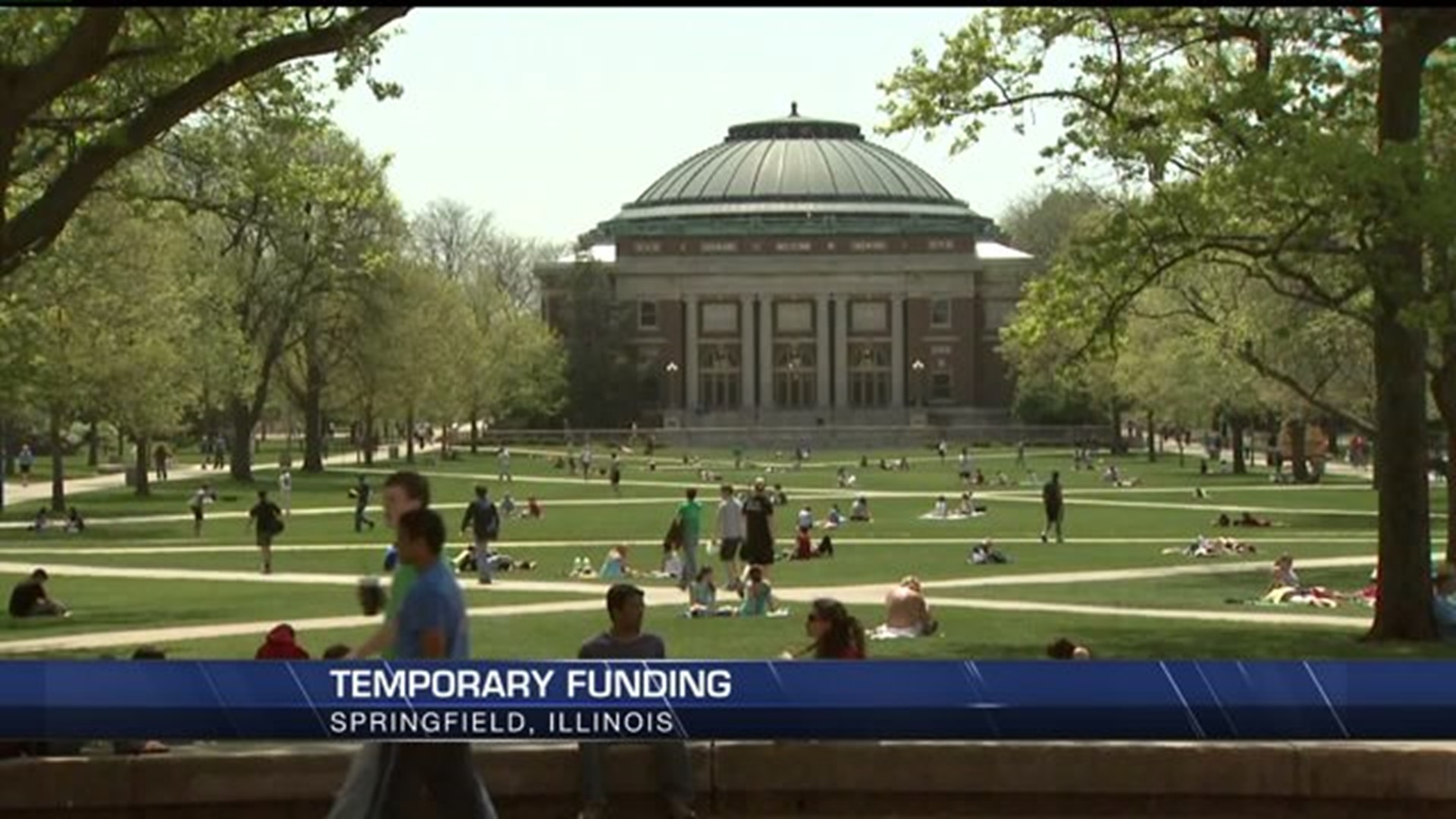 Temporary funding approved for Illinois universities