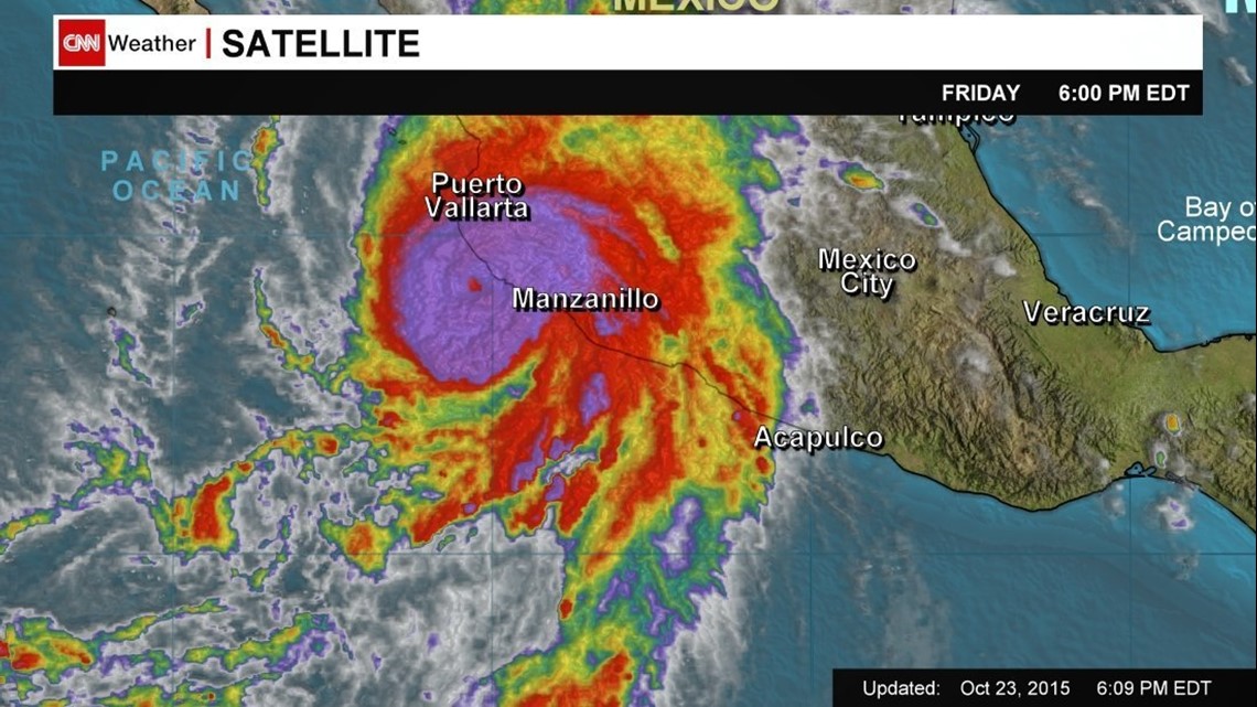 Patricia, The Strongest Hurricane Ever Recorded, Makes Landfall In ...