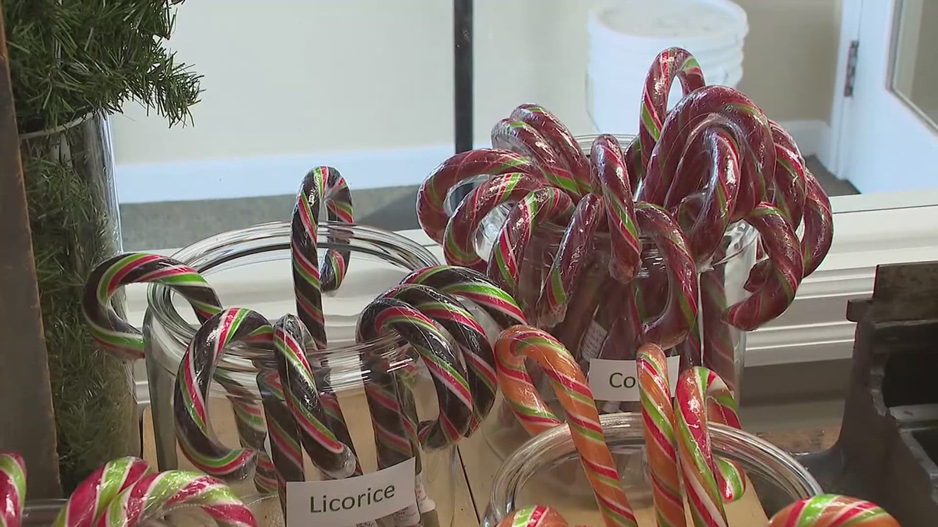 While peppermint is a winter classic, the Purity Candy store in Pennsylvania is getting creative with its twisted confections.