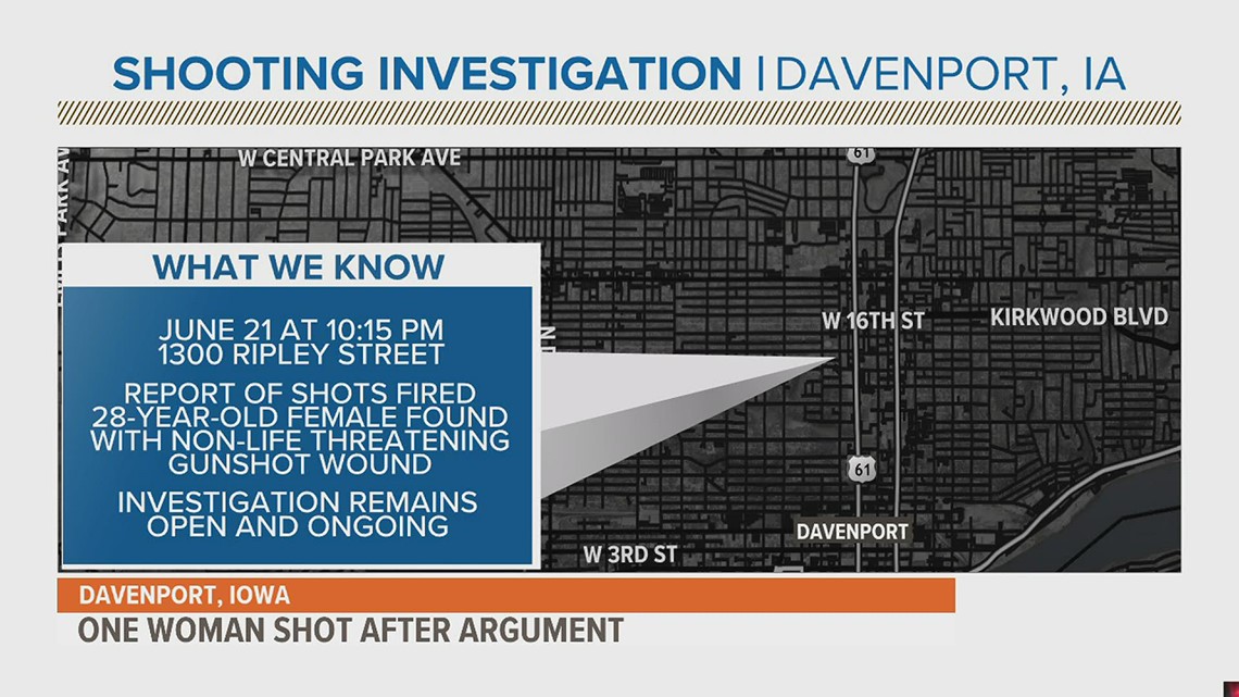 Disagreement leads to shooting Tuesday night on Ripley Street