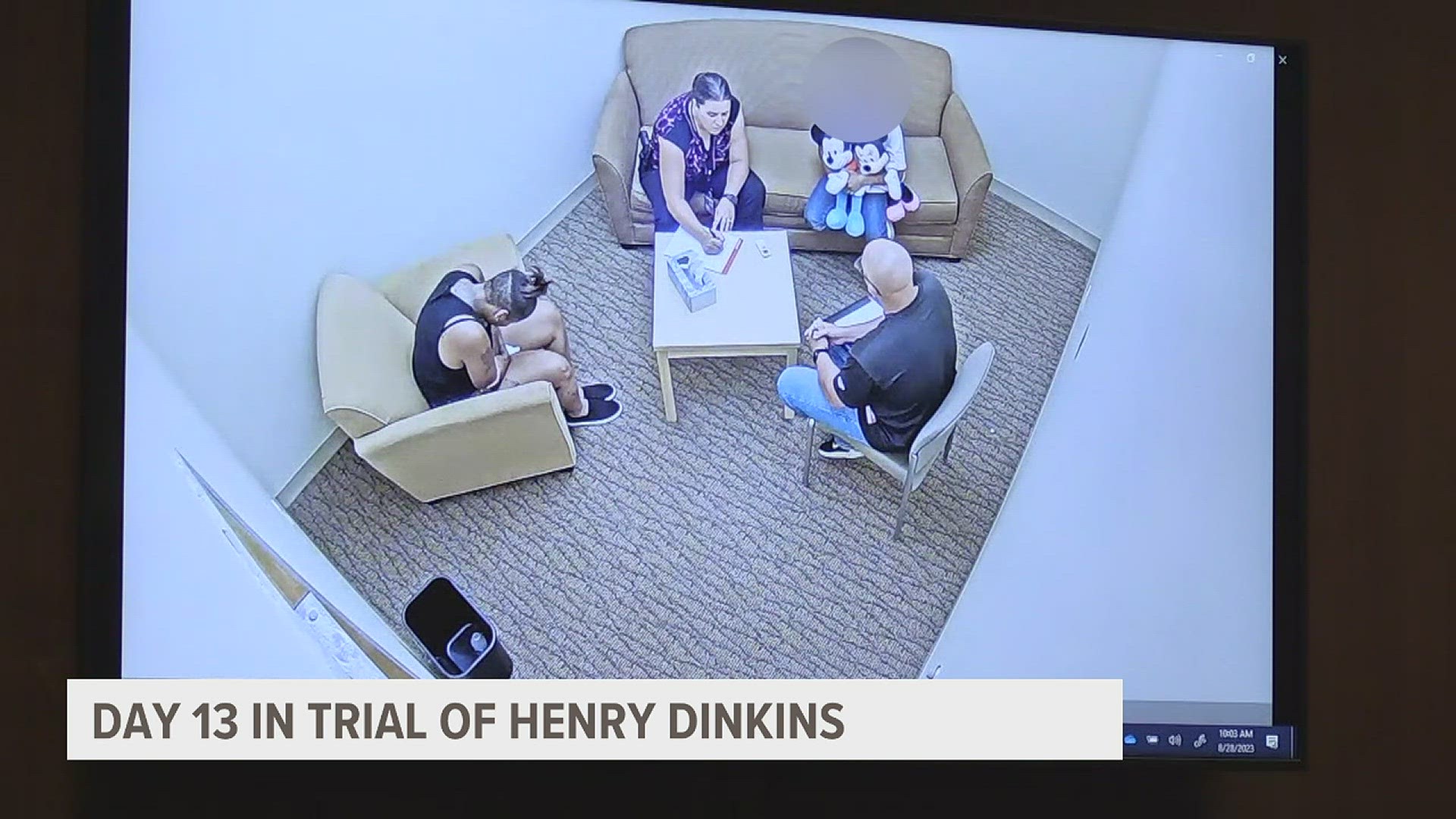 Detective Maureen Hammes conducted the initial interview with D.L., Breasia's half-brother and Dinkins' biological son. She was the final witness from the state.