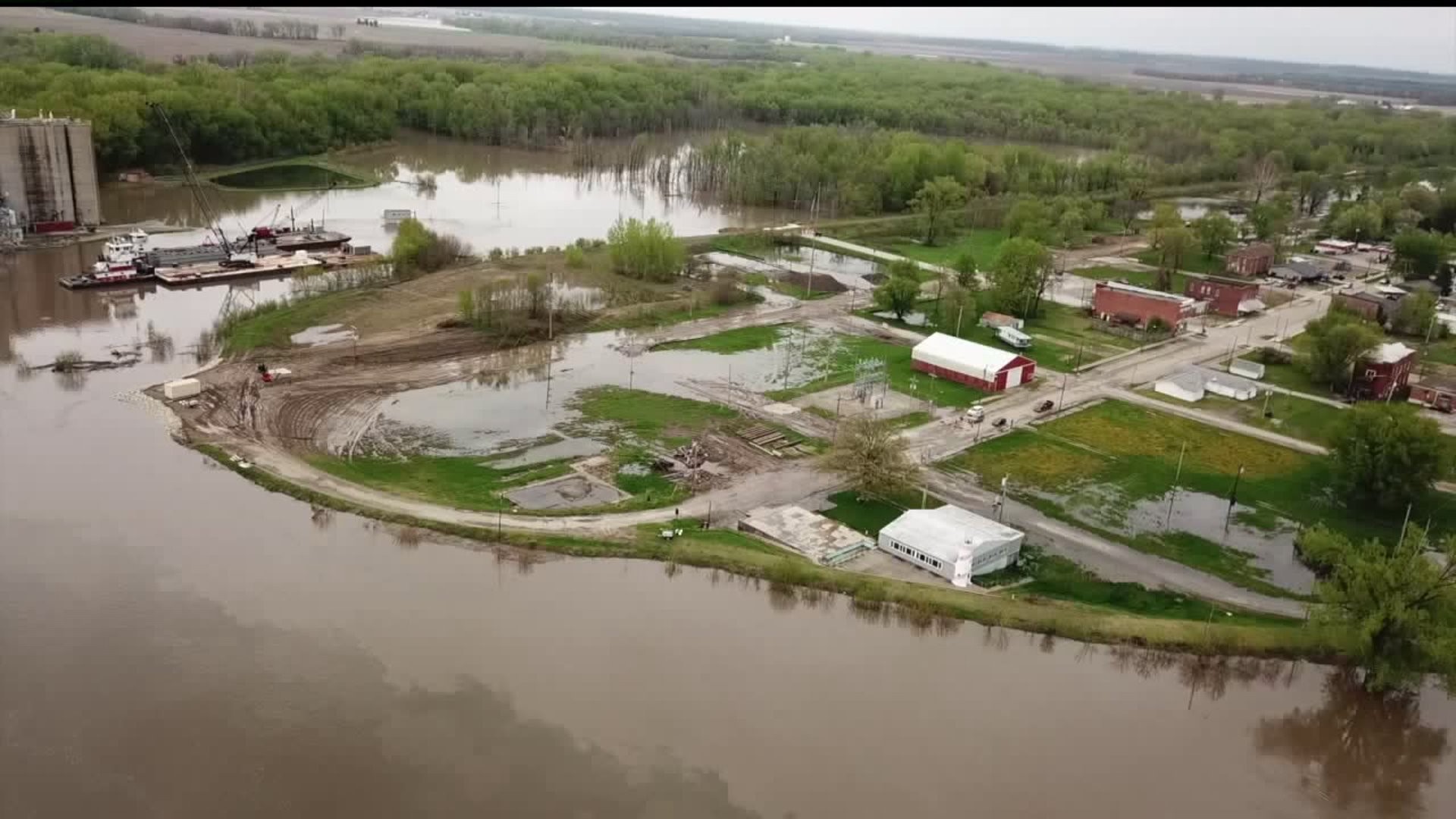 Keithsburg prepares for flooding headed its way
