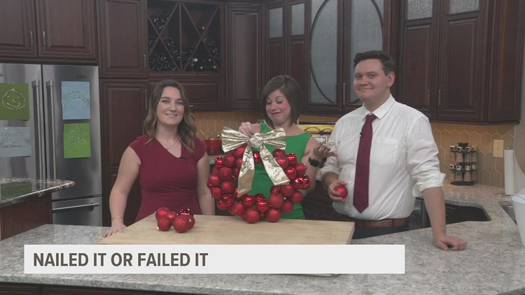 NAILED IT OR FAILED IT: A Christmas Wreath In Less Than 5 Minutes