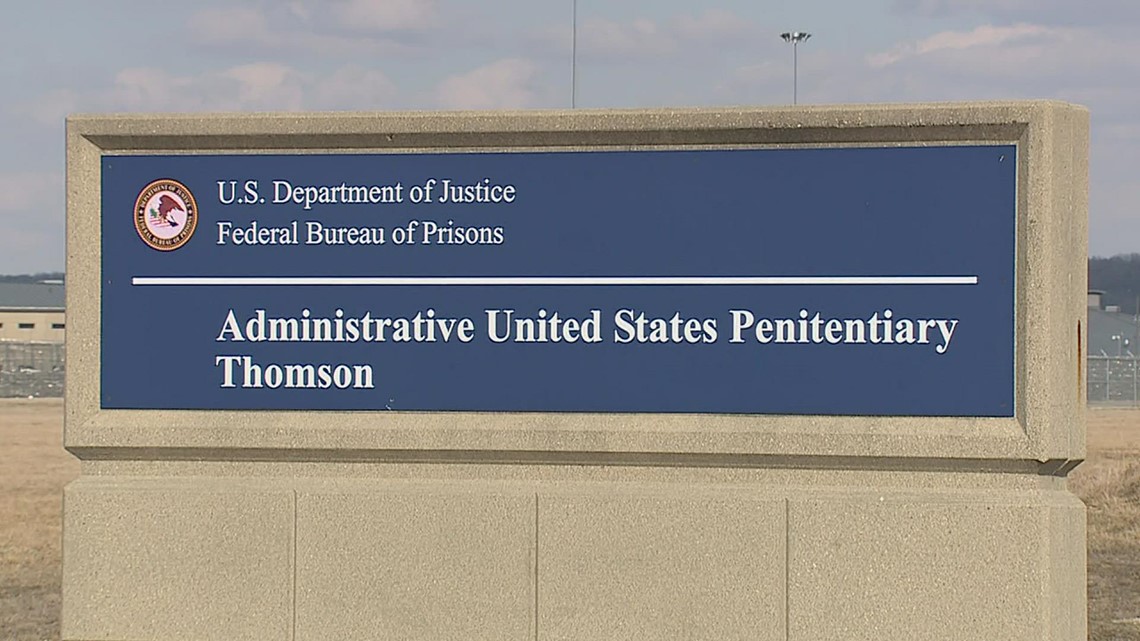 Inmate accused of killing cellmate at USP Thomson | wqad.com