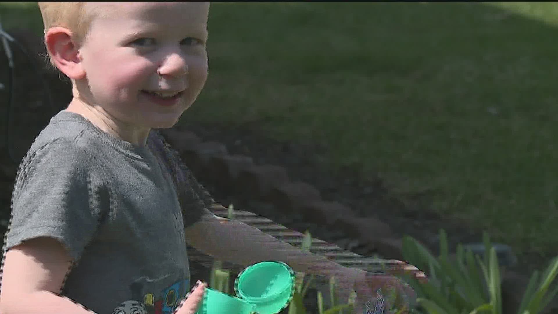 The Easter Bunny's helpers bring egg hunt straight to kids