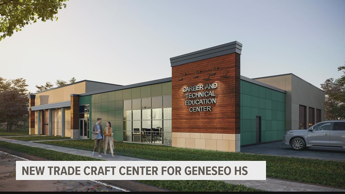 Geneseo Hs Breaks Ground On New 4m Vocational Center Wqad Geneseo Hs Breaks Ground On New 4m Vocational Center Wqad