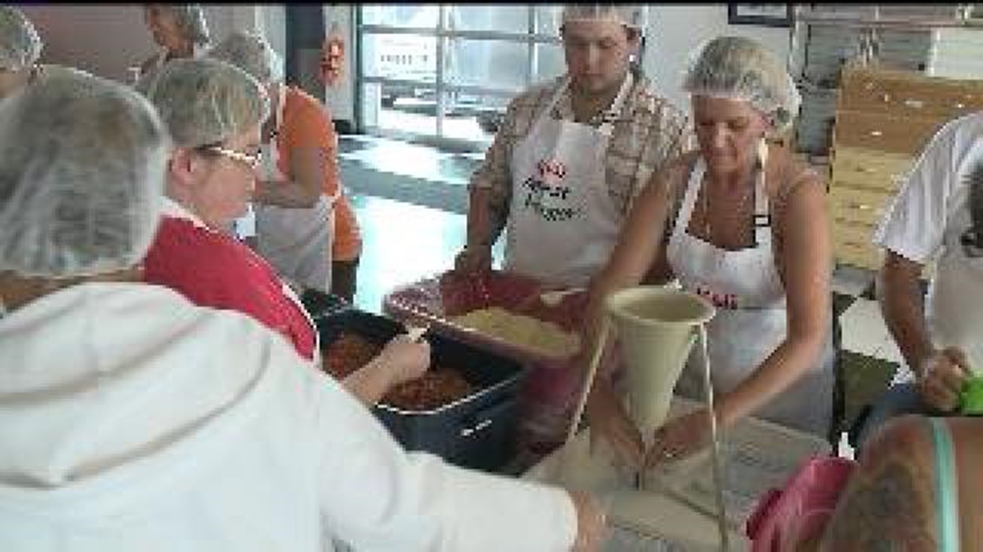 Car dealership helps feed the hungry