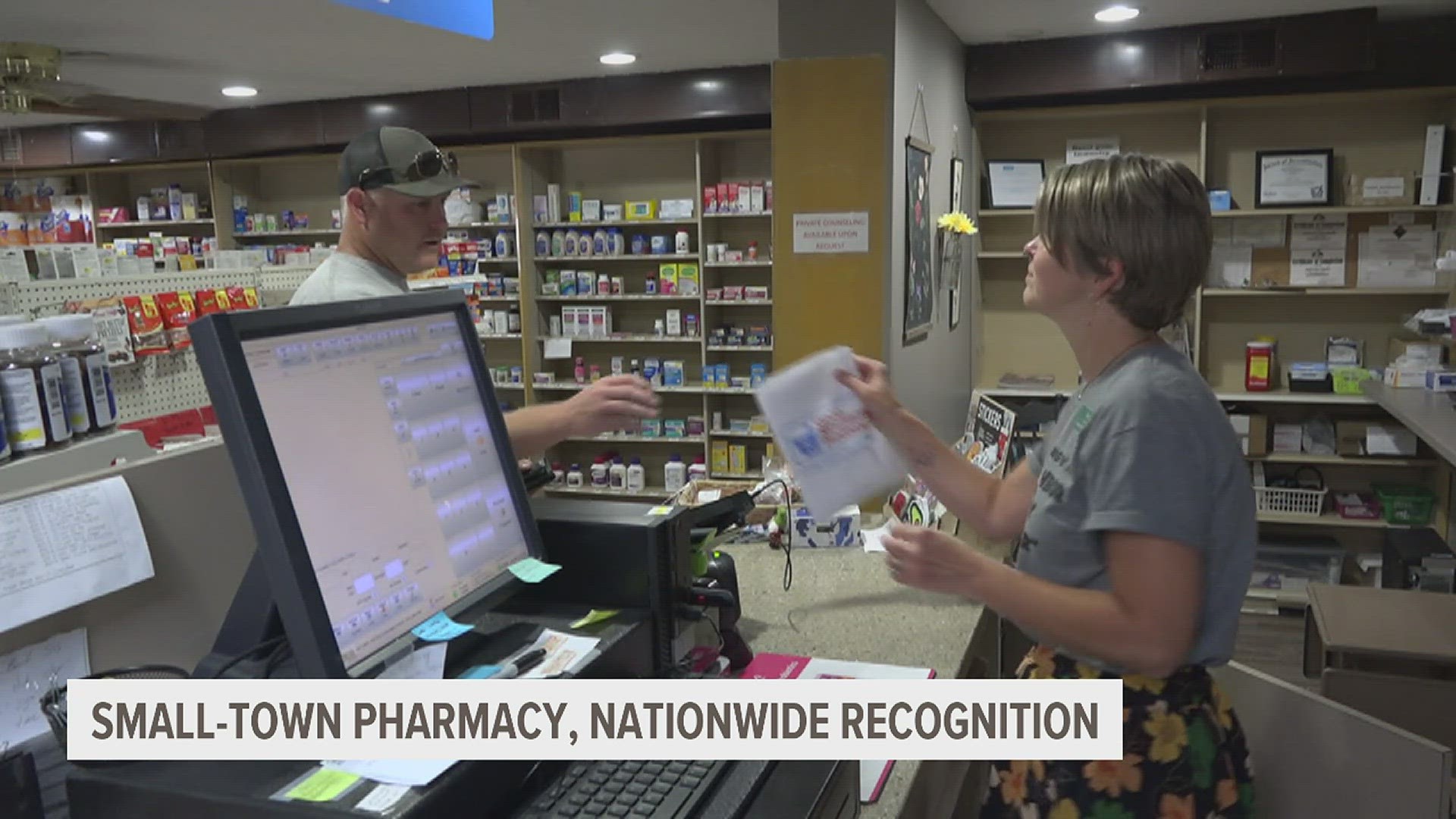Alwood Pharmacy in Alpha, Illinois is one of three finalists for the Good Neighbor Pharmacy of the Year Award.
