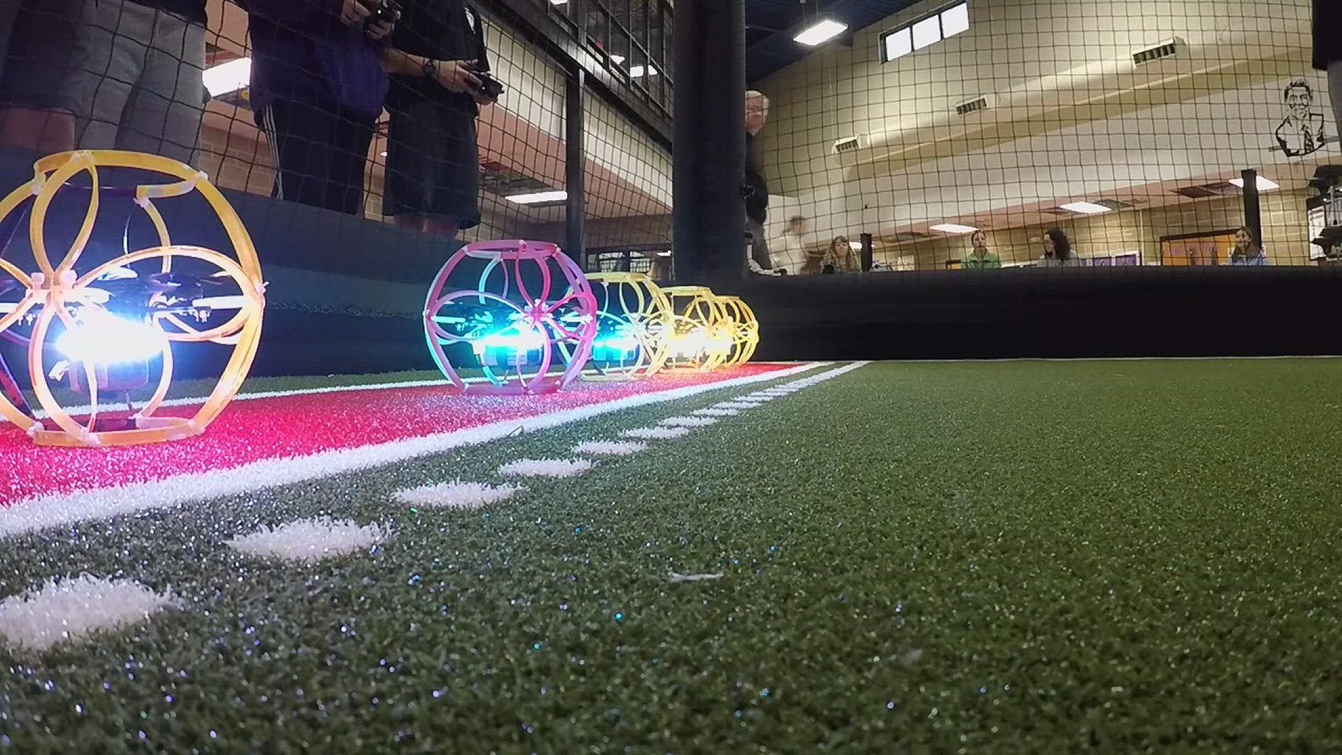 Drone soccer is new this year at Dixon High School and Reagan Middle School, but the students are already set to compete in the national championship this weekend.
