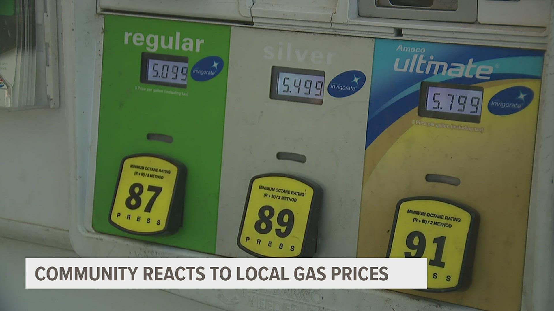 Community members react to increase in QC gas prices