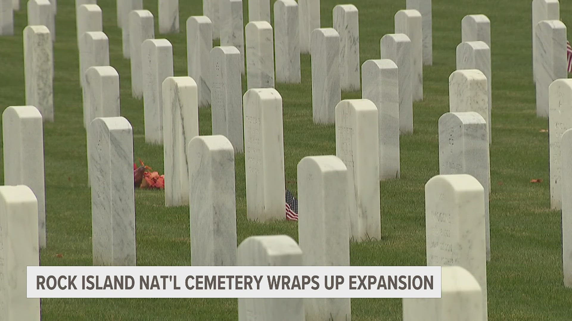 The director said the expansion project will give the national cemetery another 15 years of burial space.