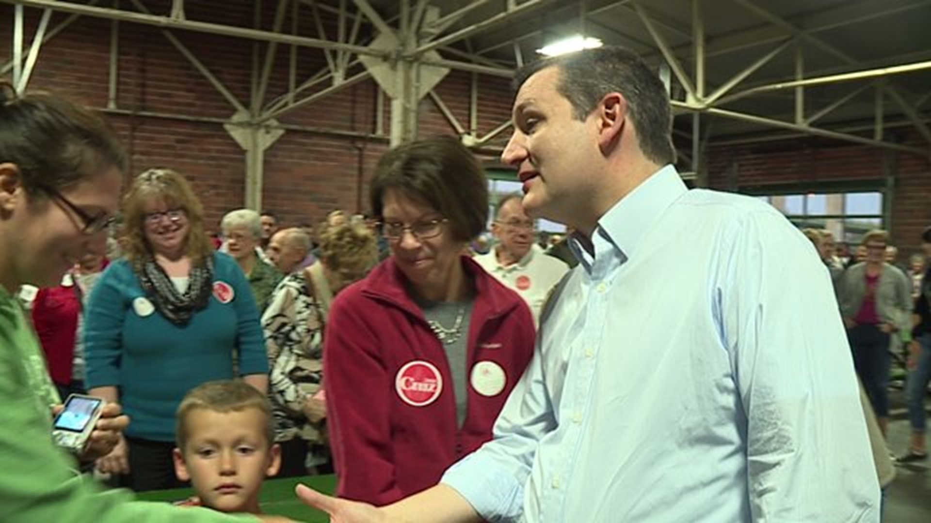 Ted Cruz Visits Burlington