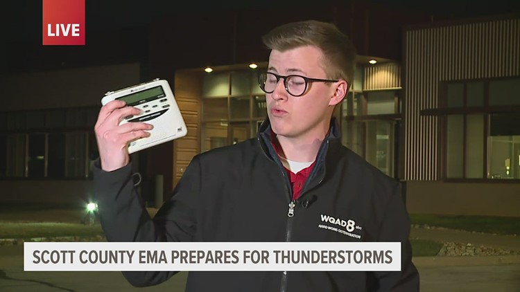 How officials from Scott County EMA are saying you should prepare for severe storms