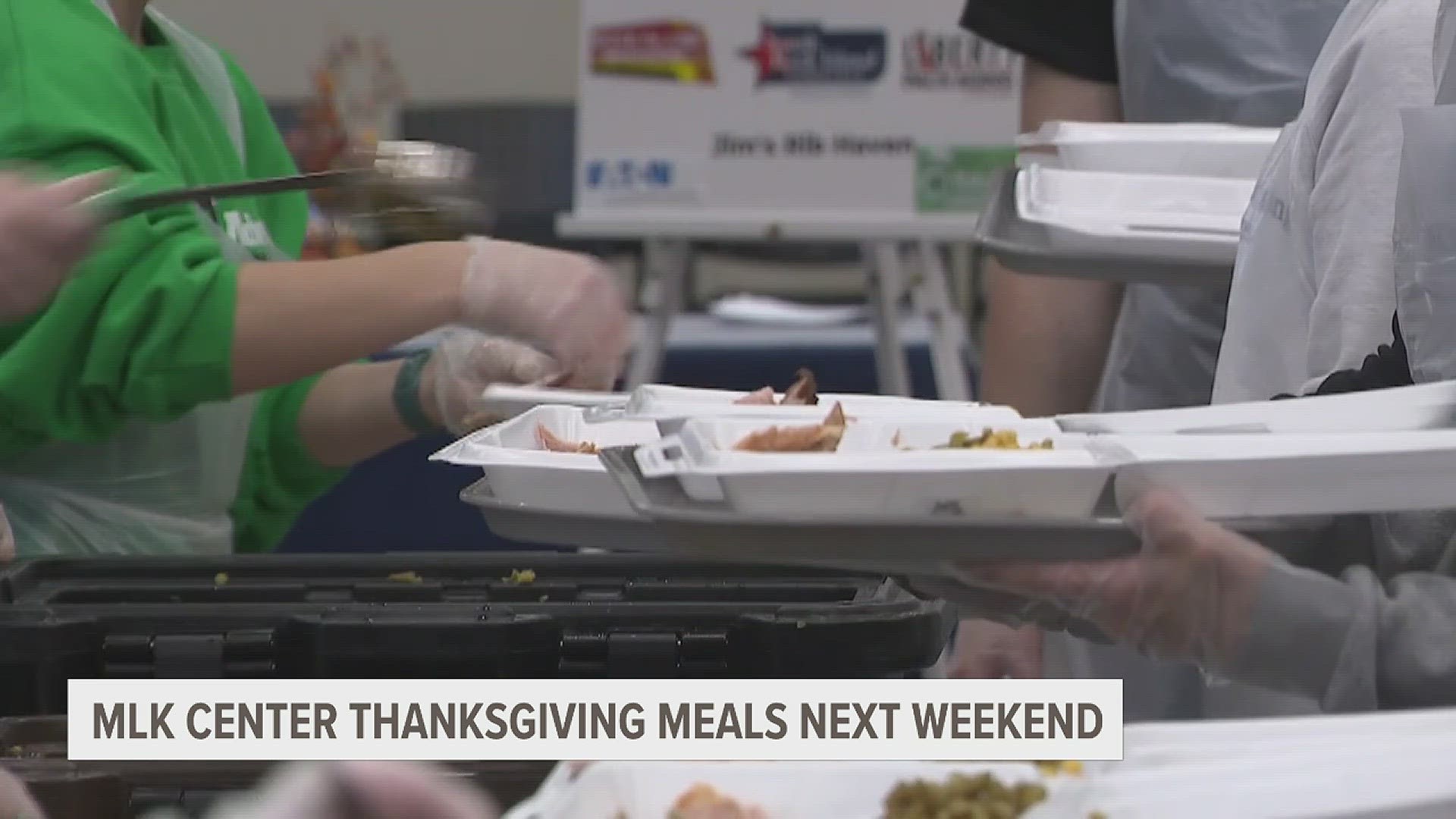 Meals will be distributed Friday from 1-6 p.m. and next Saturday and Sunday from 10:30 a.m. to 4 p.m.