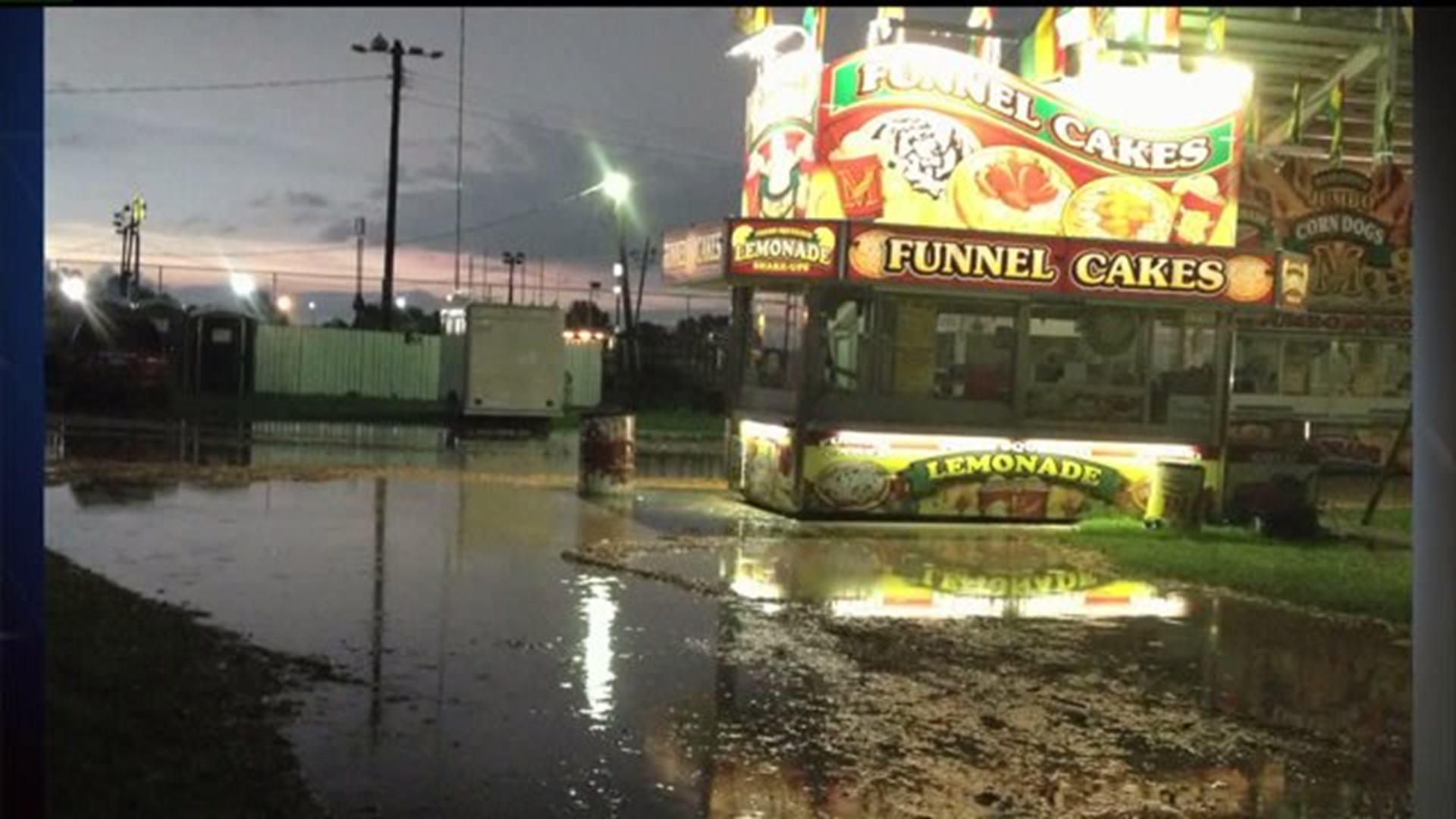 Knox County Fair evacuated amid severe storms