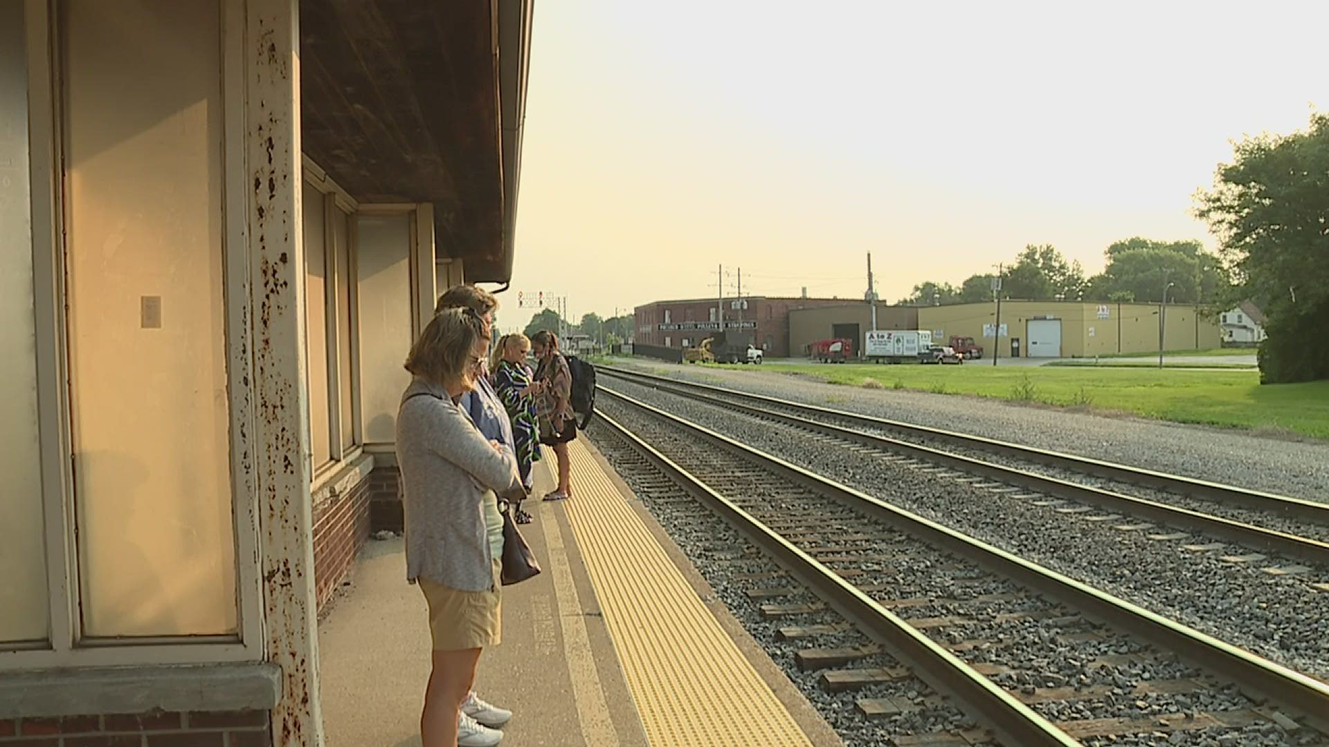 The Amtrak line from Quincy to Chicago, with a stop in Galesburg, is one of the routes back to full service on Monday. Service was cut in half during the pandemic.