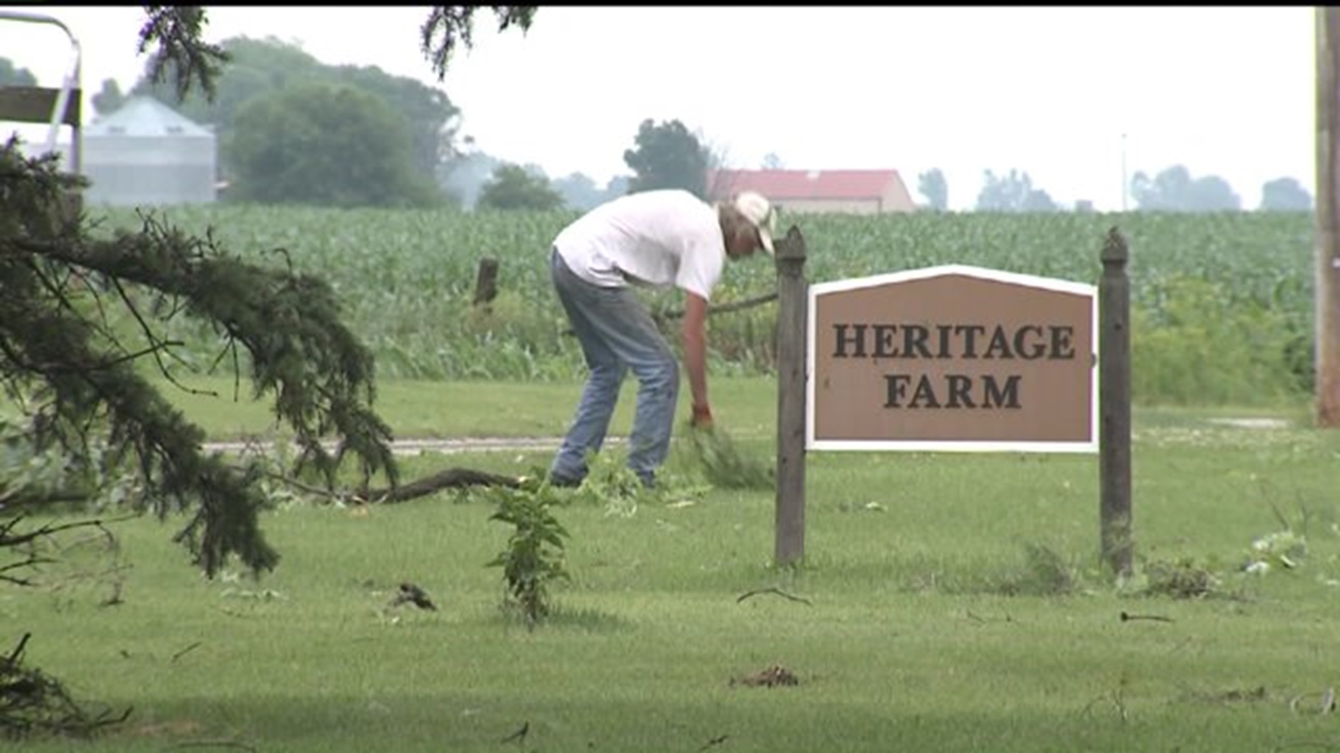 Mercer Co tornado cleanup