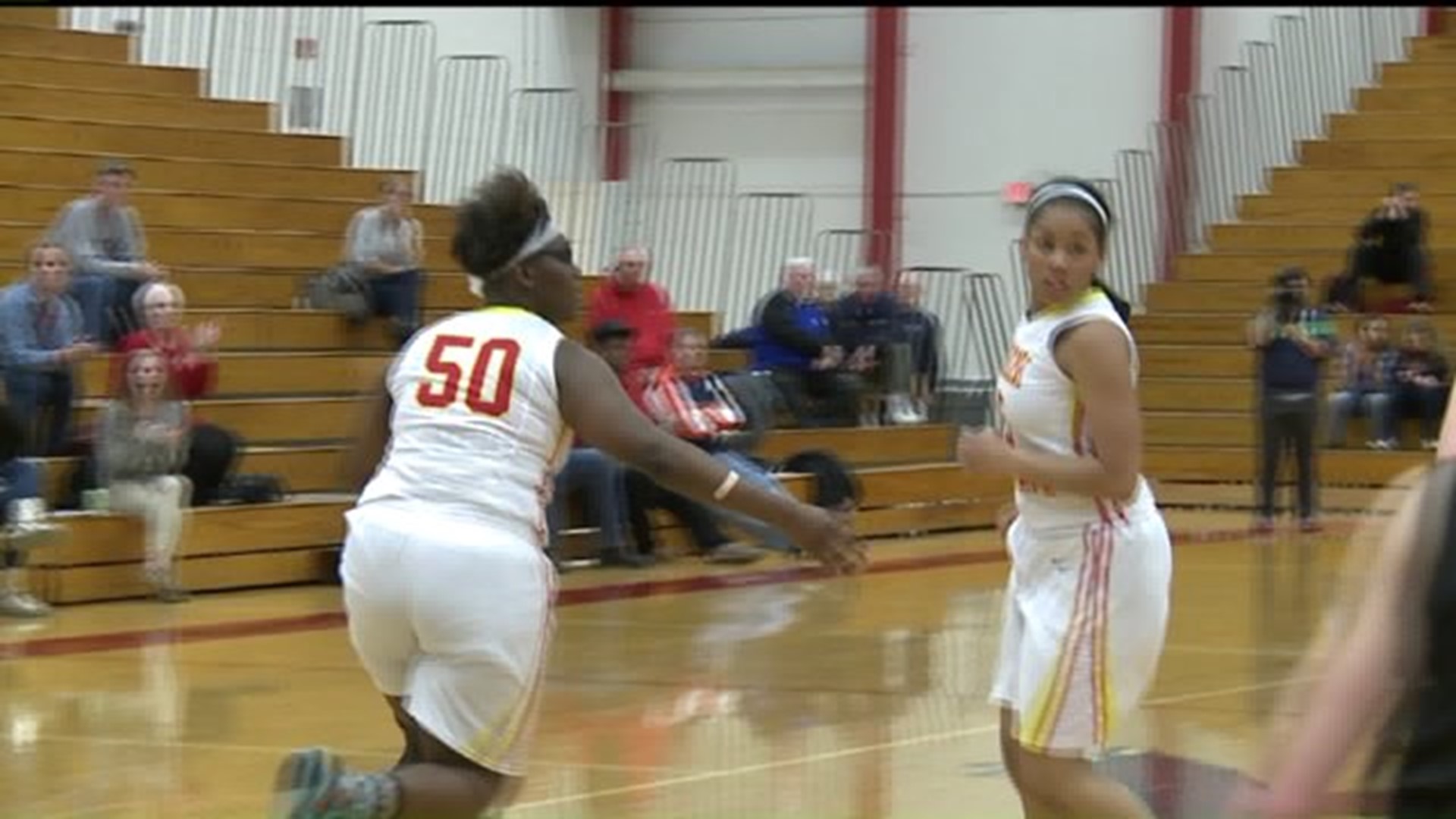 Lady Rocks roll to Sectional win