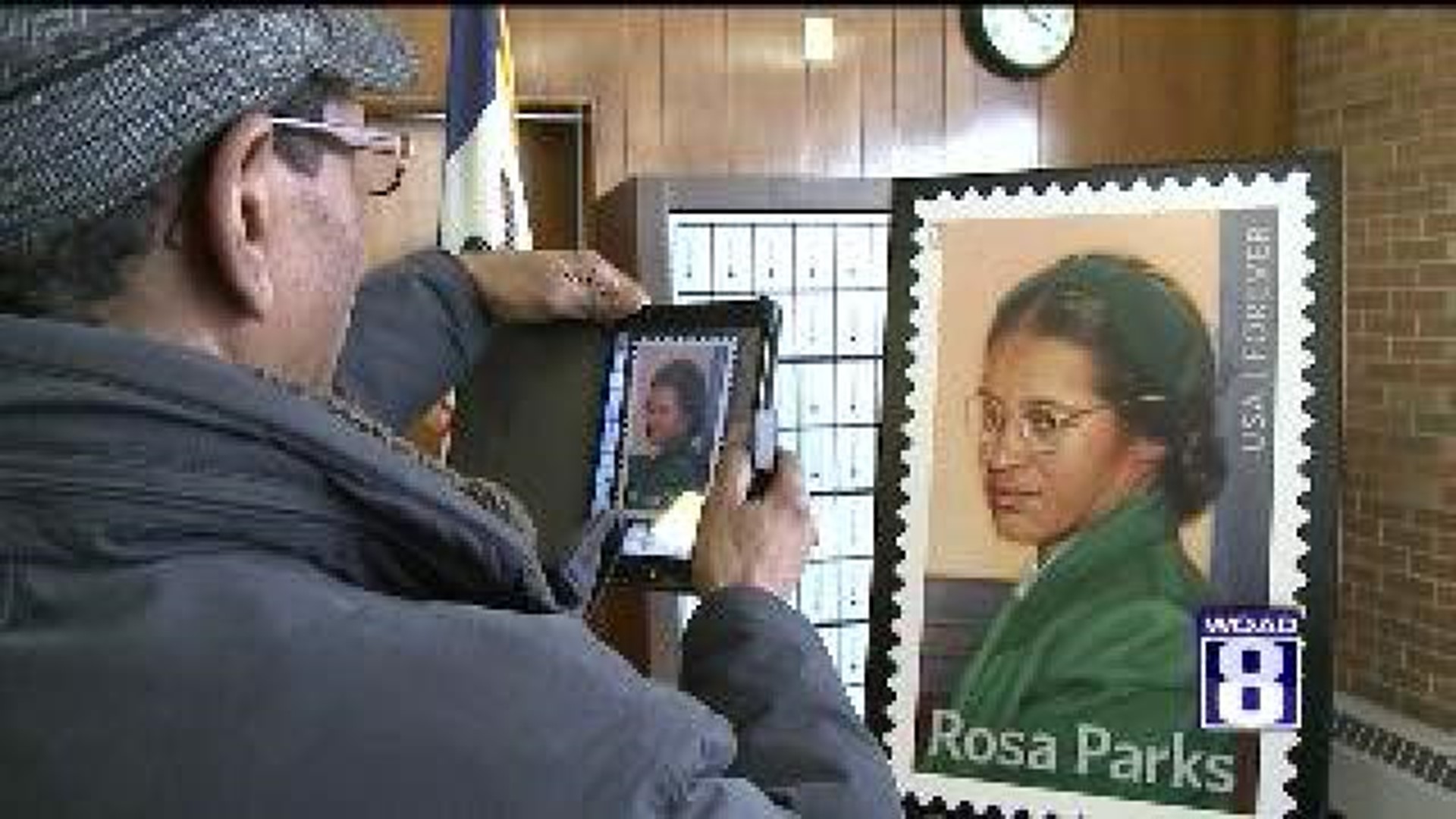 Rosa Parks stamp unveiled