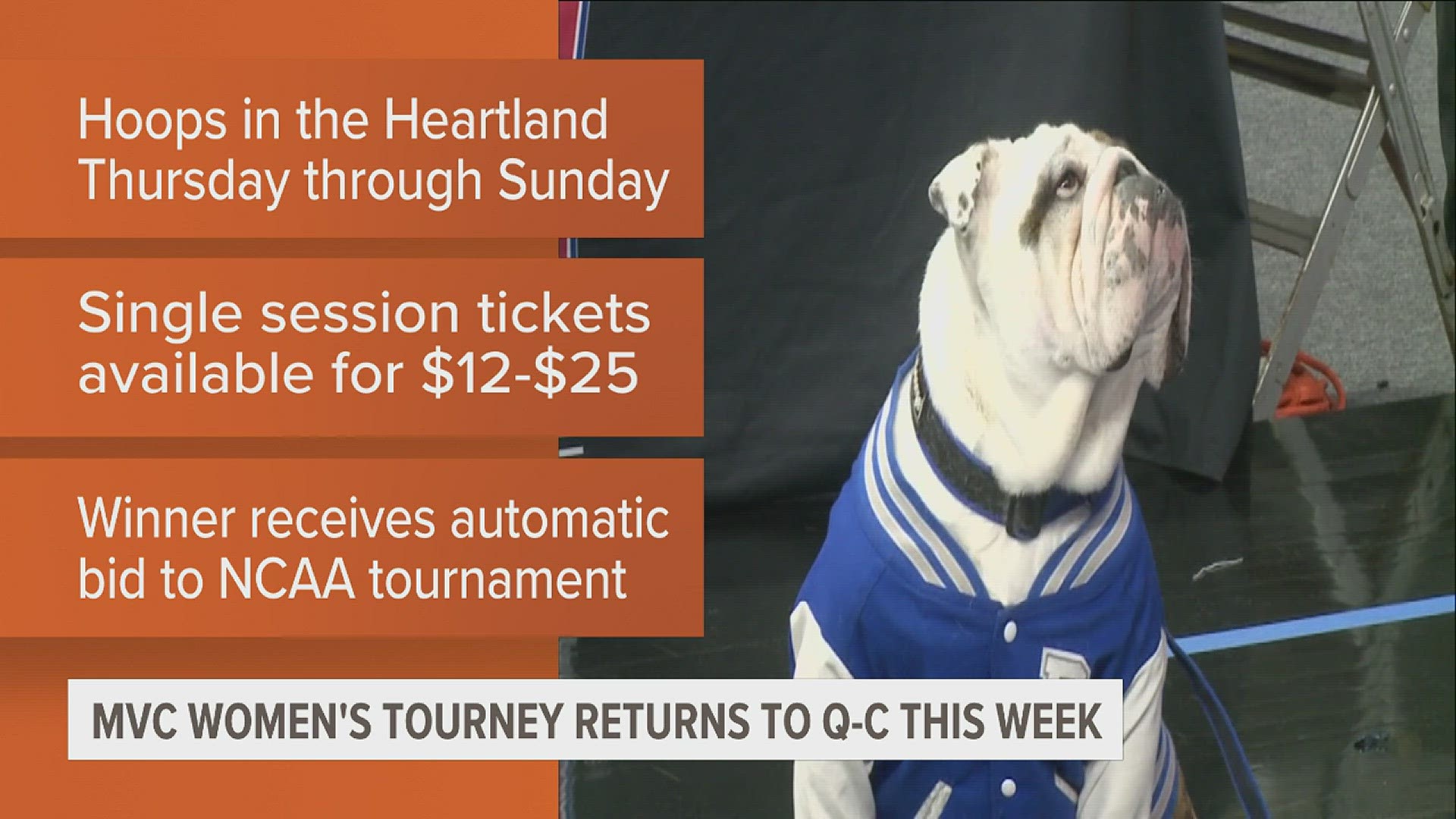 Missouri Valley Conference WBB Tournament returns to Quad Cities