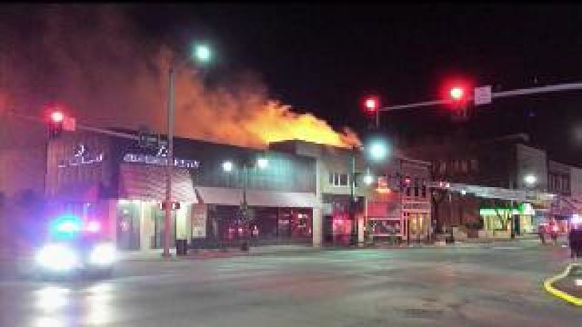 Galesburg Downtown Fire