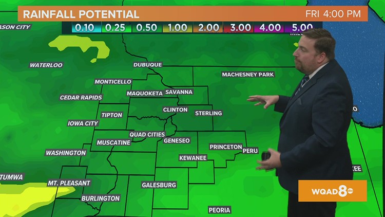 Clouds continue Tuesday; Tracking our next round of rain for Thursday