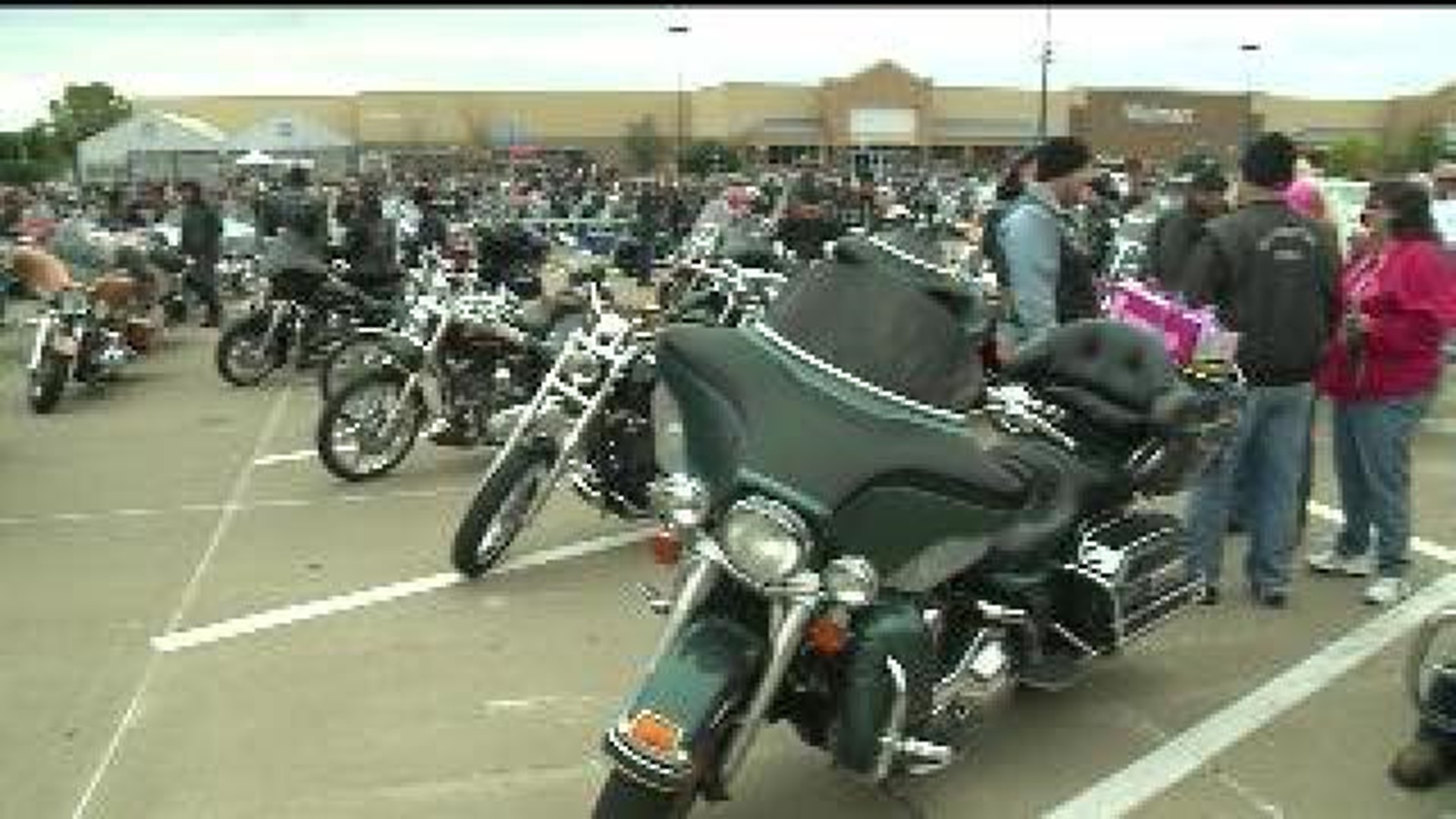 Motorcyclists Kick Off Toys For Tots