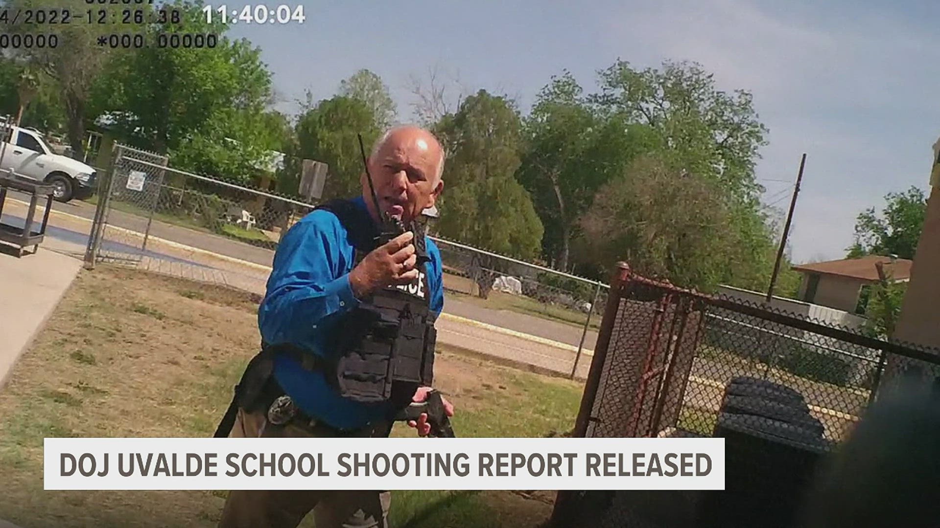 The report says officers failed to act quickly and confront the gunman in the shooting that killed 19 children and 2 teachers.