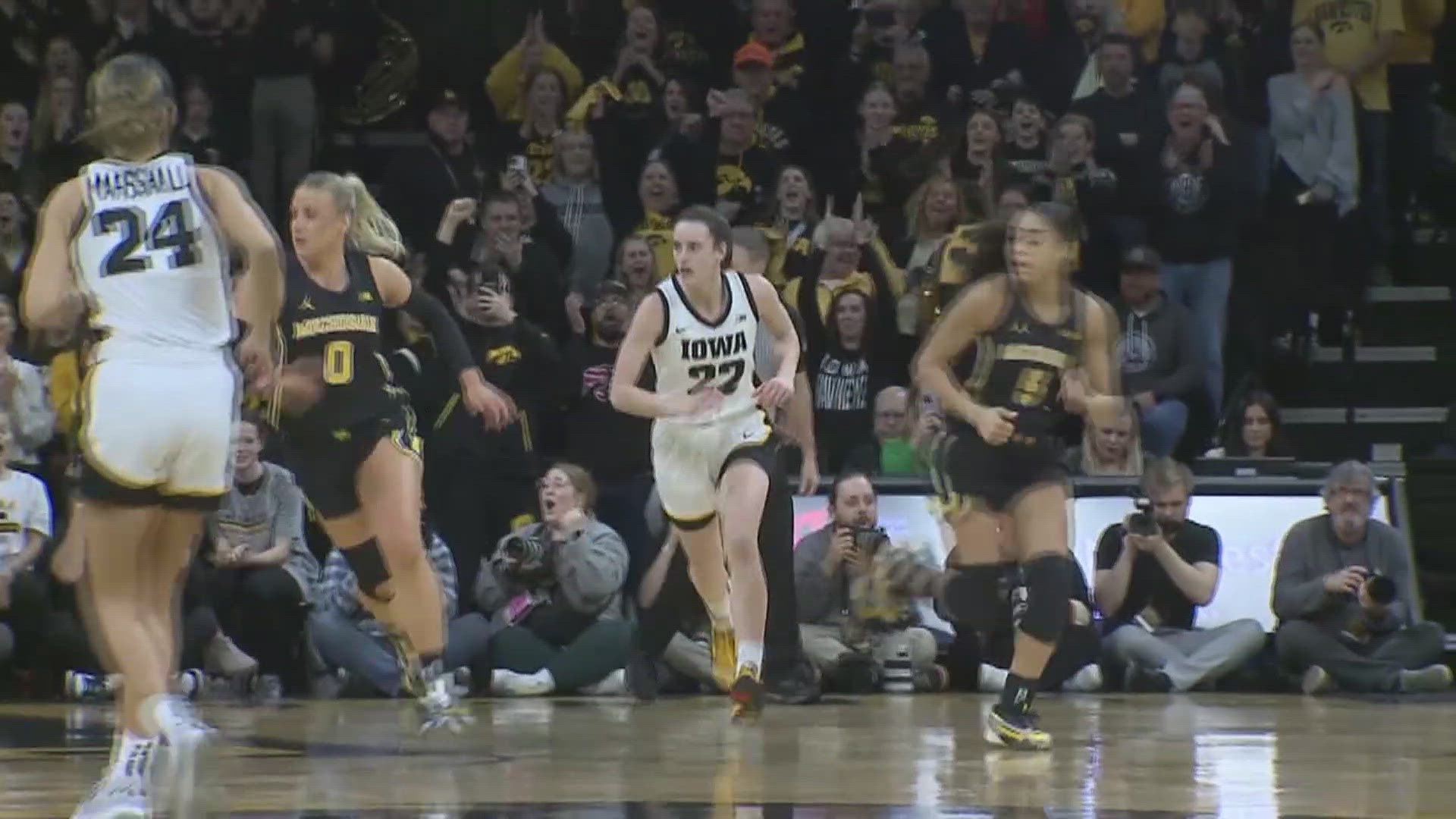 No Caitlin Clark? No problem. The University of Iowa announced Wednesday that general public seating for the 2024-25 Iowa women’s basketball season is sold out.