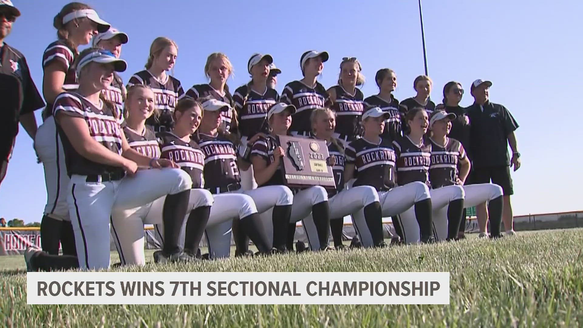 Rockridge blast past Tremont 12-2 on their way to another Sectional Championship. The Rockets hit 4 home runs in the game, including a grand slam from Kendra Lewis.