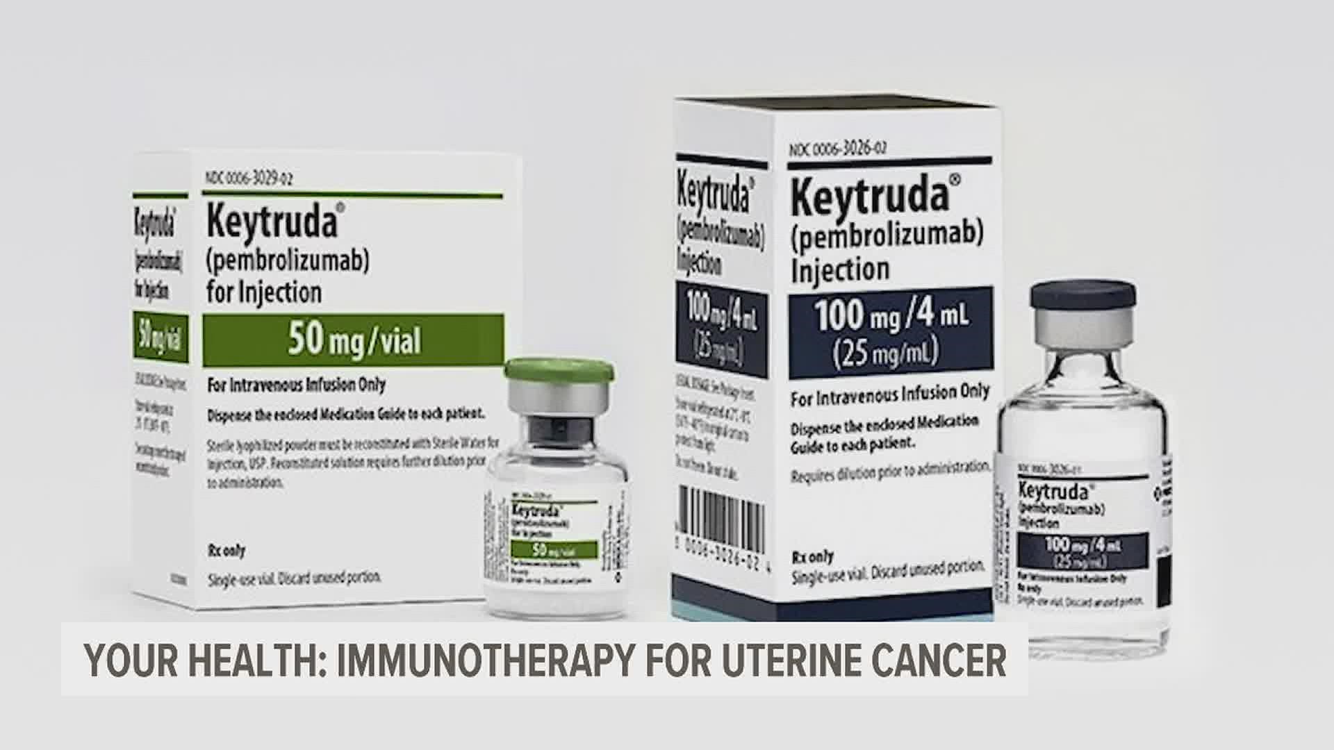 A new immunotherapy drug could lead to more effective treatment of aggressive endometrial cancer.