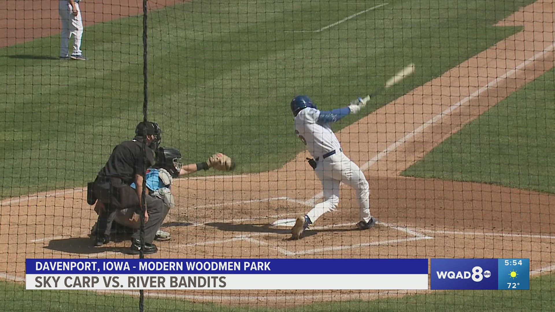 The Bandits secured a 7-1 win over the Beloit Sky Carp.