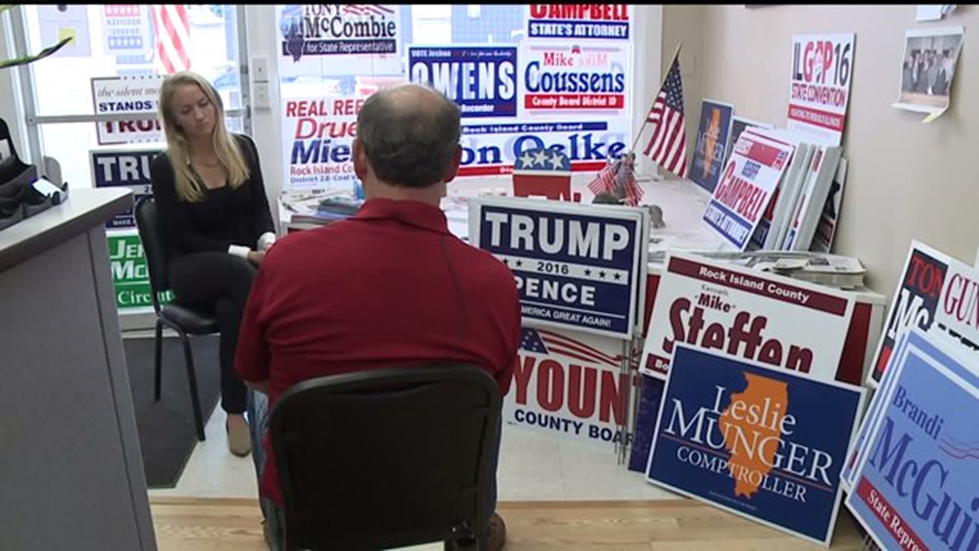Local political leaders react to Trump comments