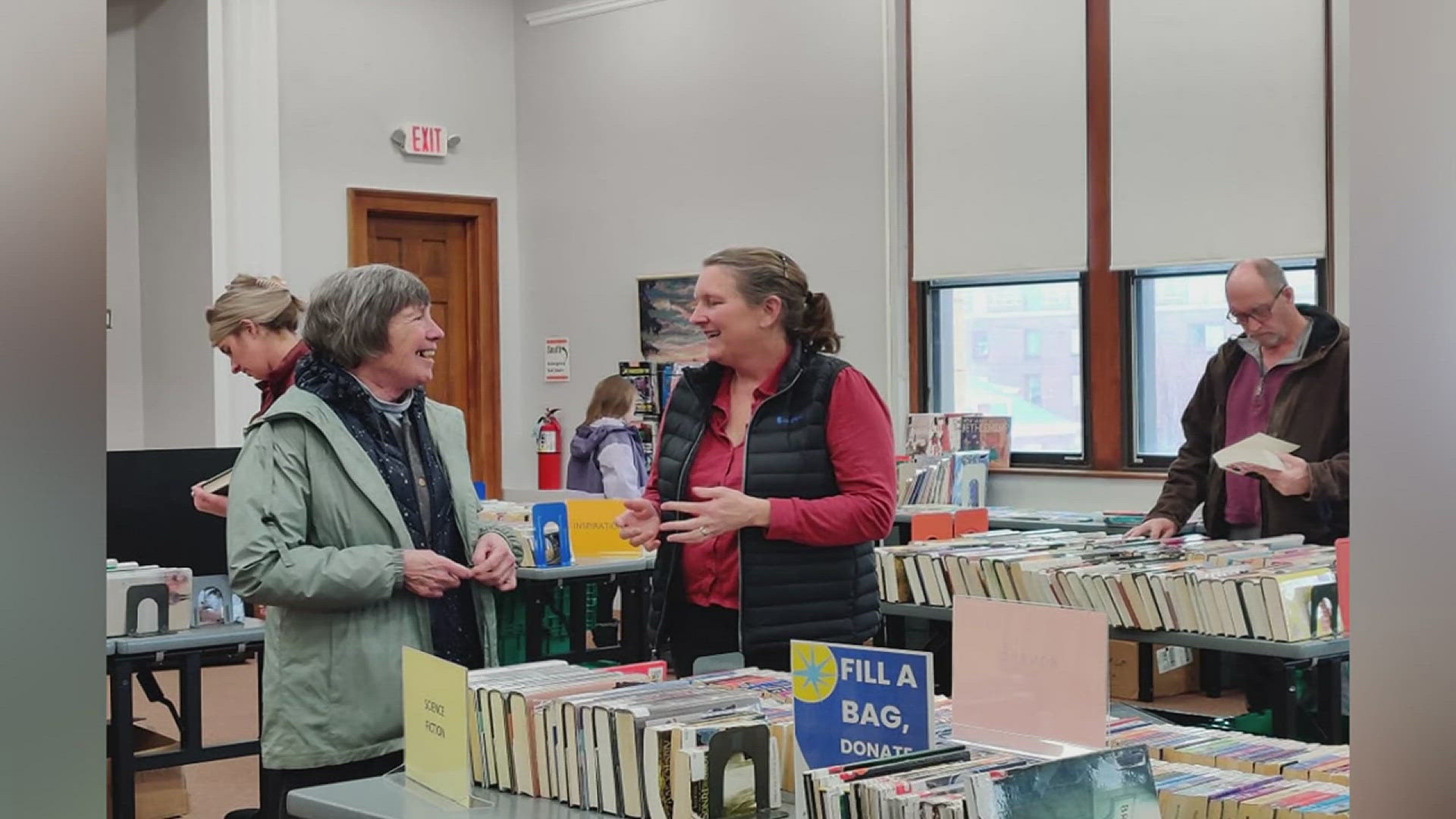 The two-day sale runs from 10 a.m. to 1 p.m. on April 26 and 27. It's hosted by PALS, the Library Foundation's volunteer group.