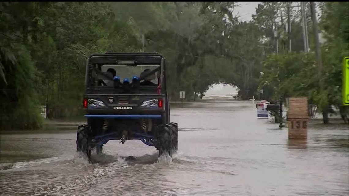 Barry Weakens To A Tropical Depression, But Authorities Still Warn Of ...