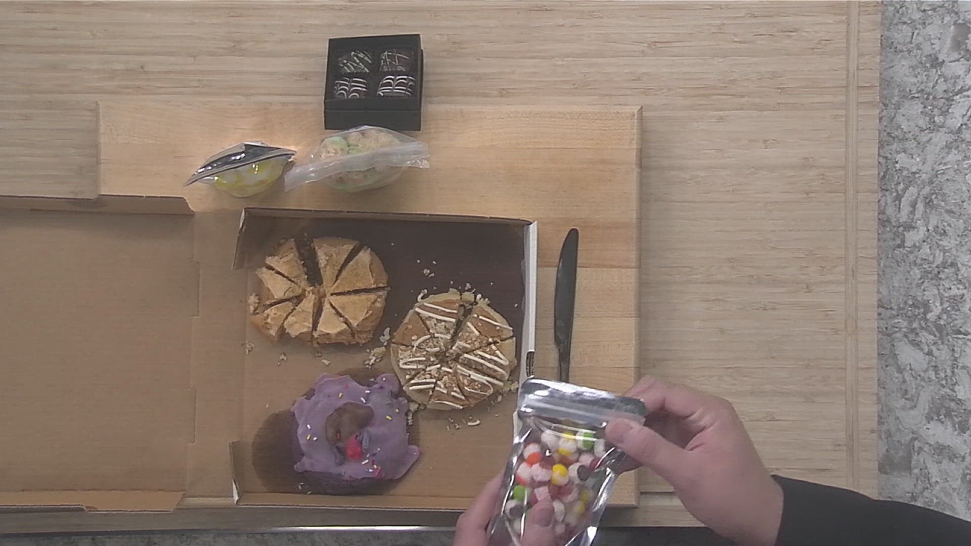 News 8's Devin Brooks and Andrew Stutzke are tackling some classic Halloween treats, with a twist.