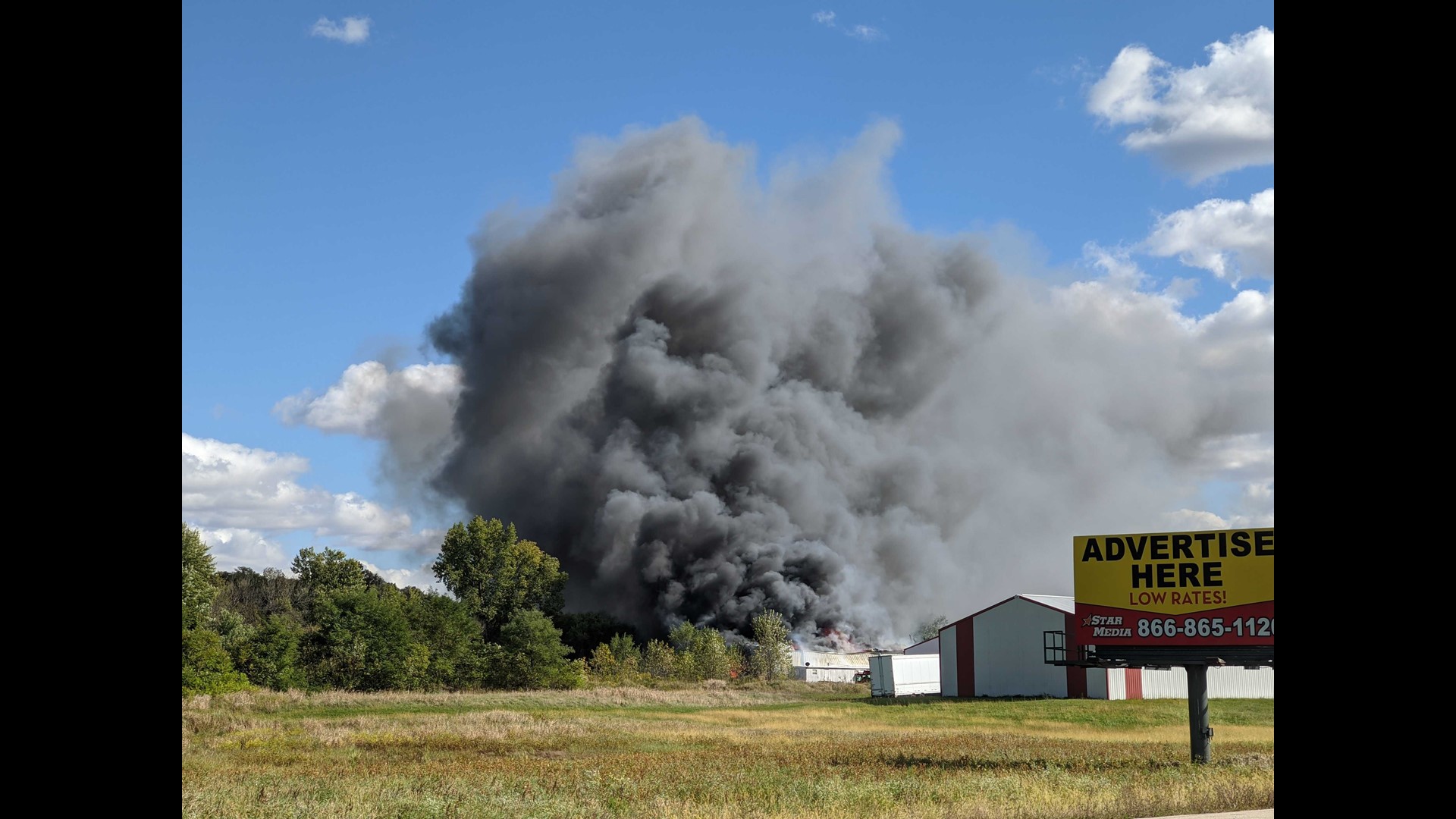 Fire breaks out at Colona, IL property after propane tanks explode