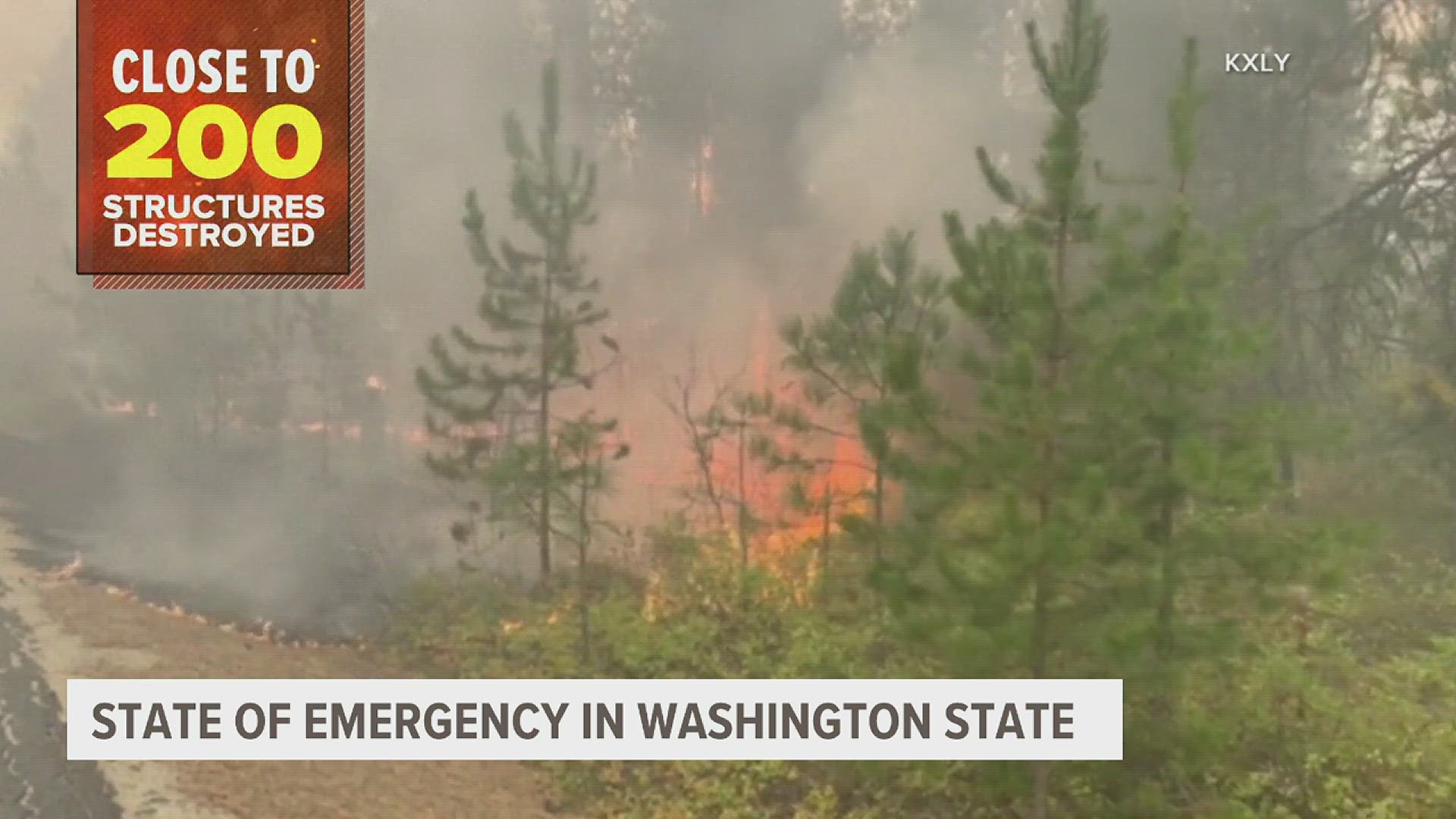 The Gray Fire, Oregon Road Fire and Winona Fire are collectively burning thousands of acres across the state.