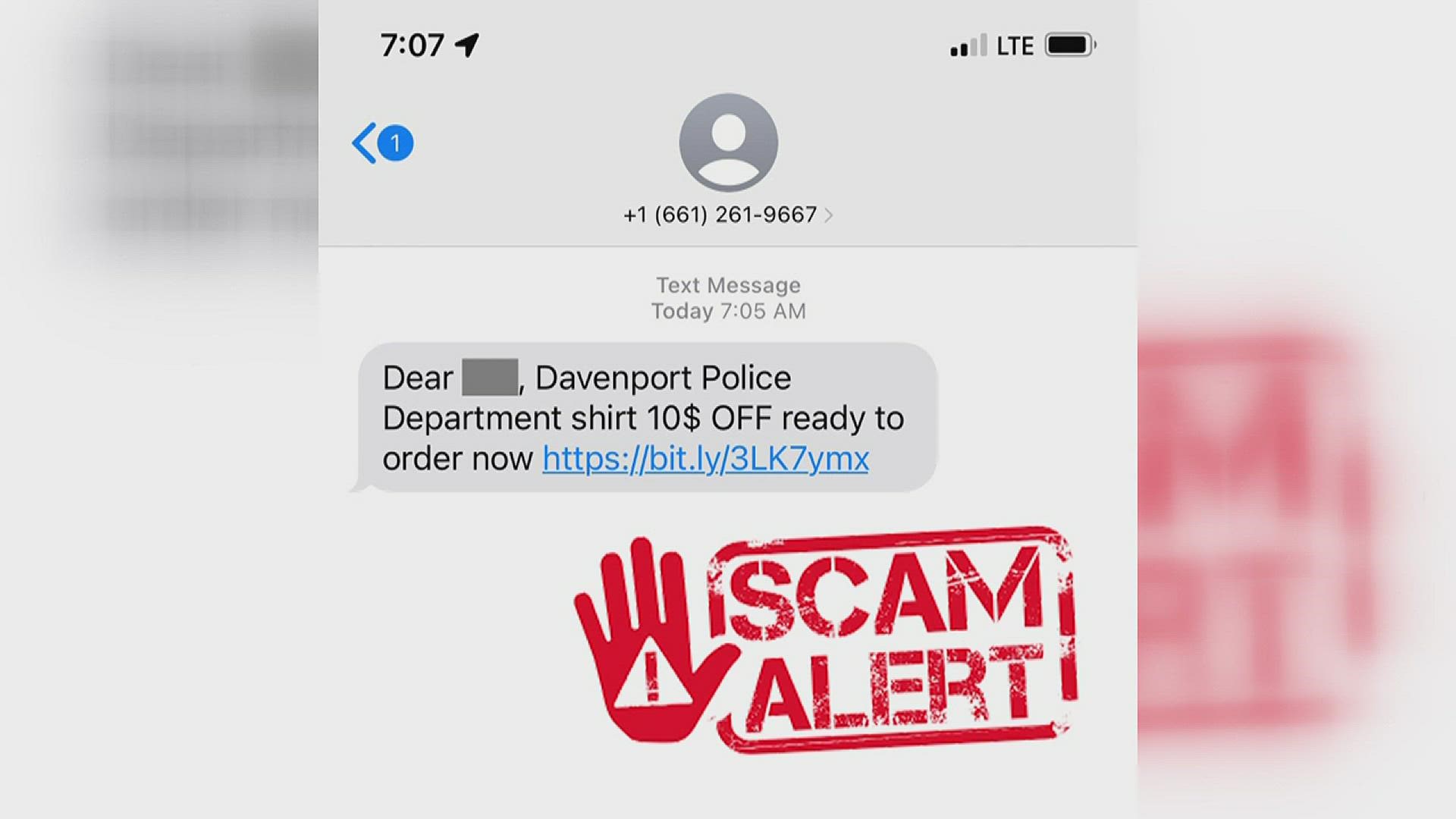 DPD says that the scam claims to sell DPD shirts for $10 off via a link in a text message.