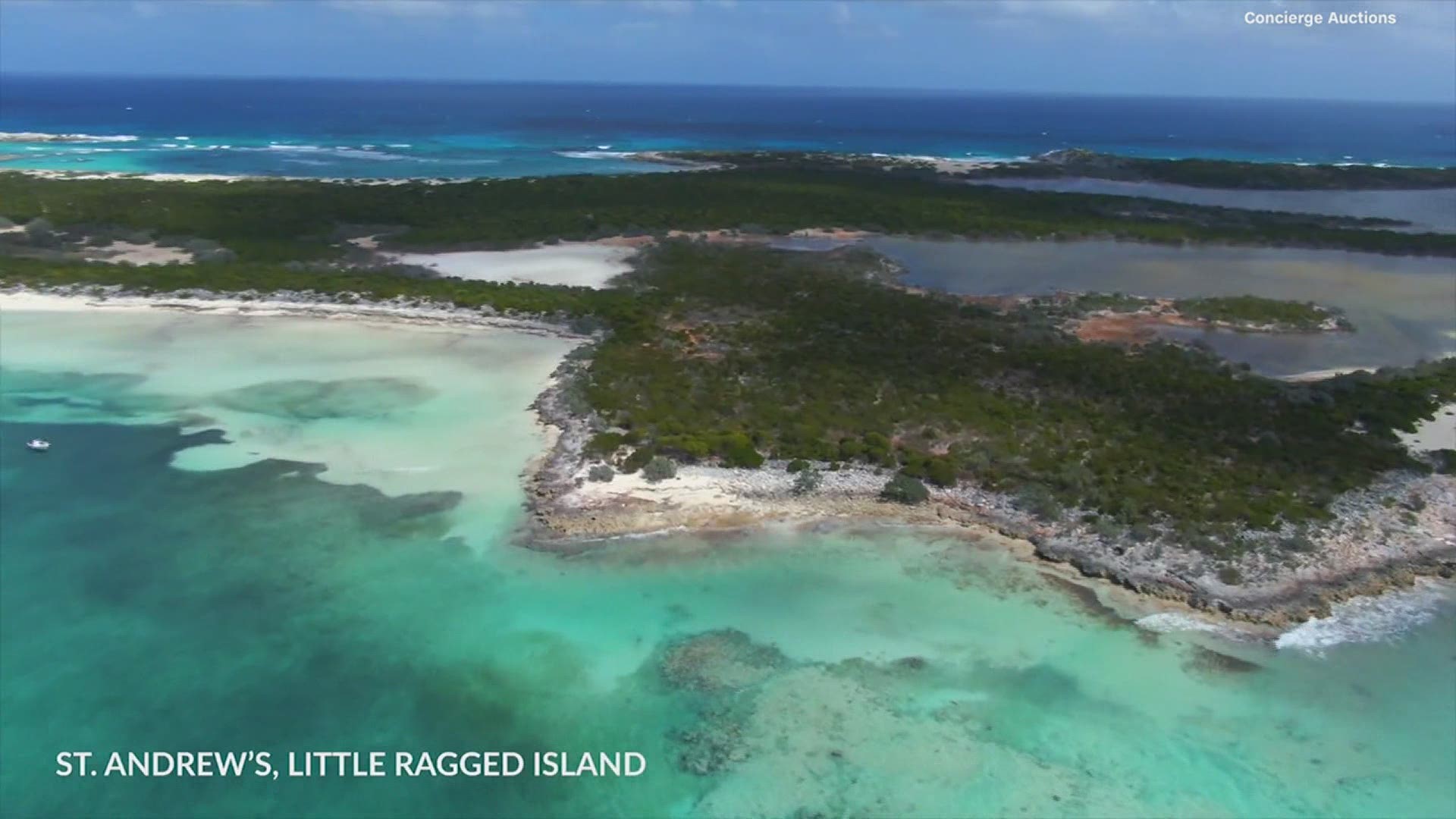 Little Ragged Island, also known as St Andrew's, is the largest private island currently for sale in the Caribbean paradise.