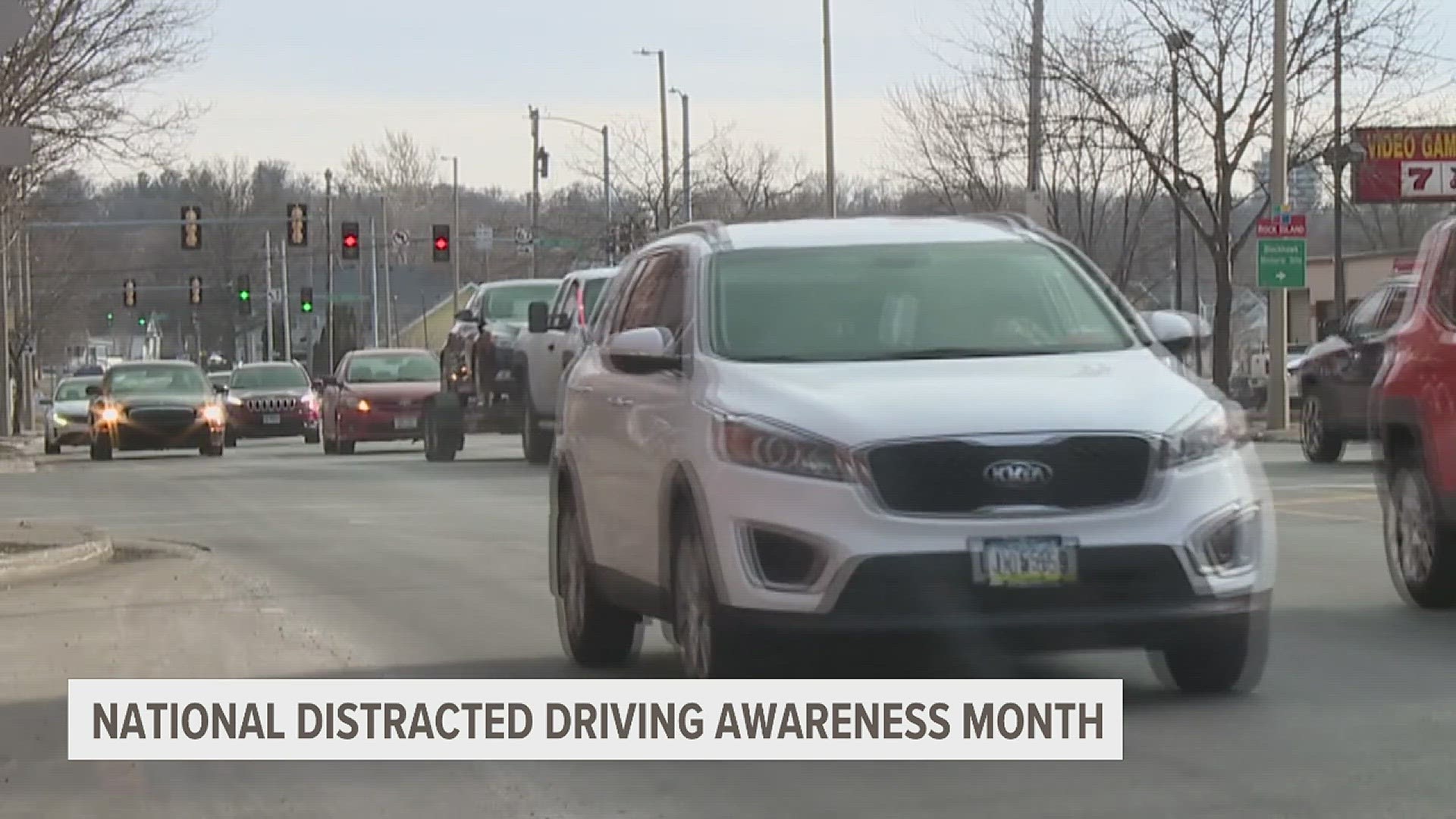 The Iowa State Patrol conducted a poll last year and found more than half of drivers admitted to being on their phones while driving at least some of the time.