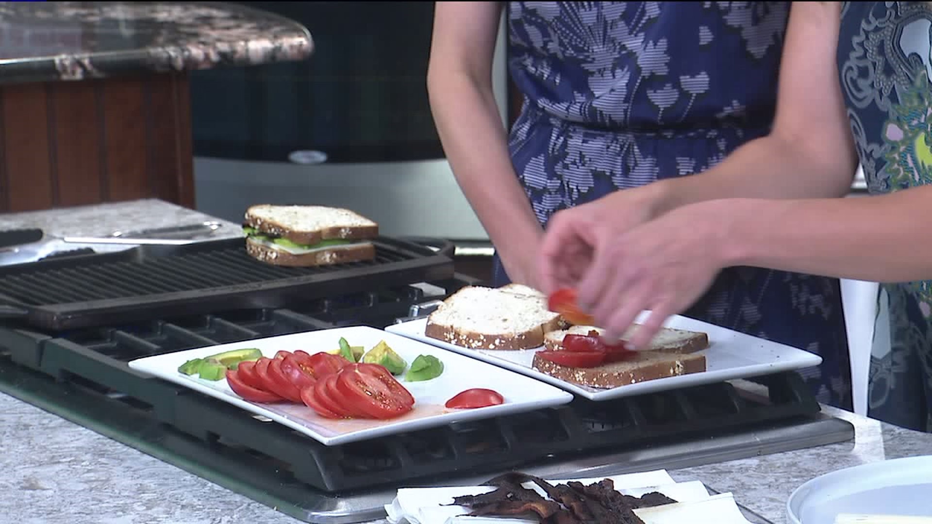NEWS 8 TRIO Better Grilled Cheese