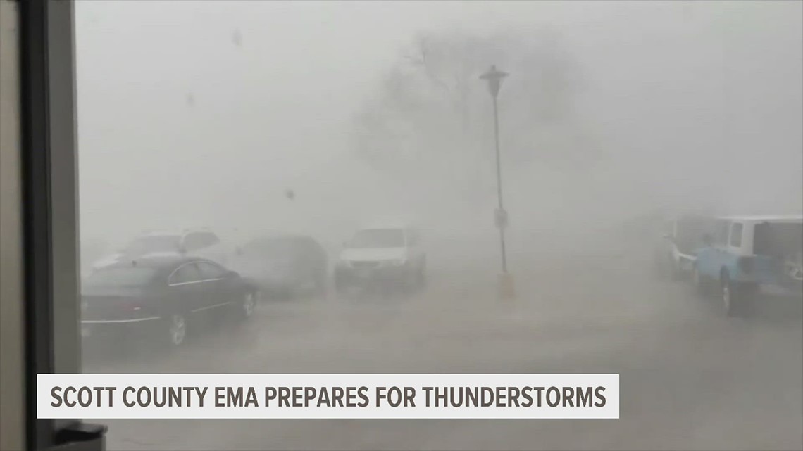 Scott County EMA on high alert for Friday thunderstorms