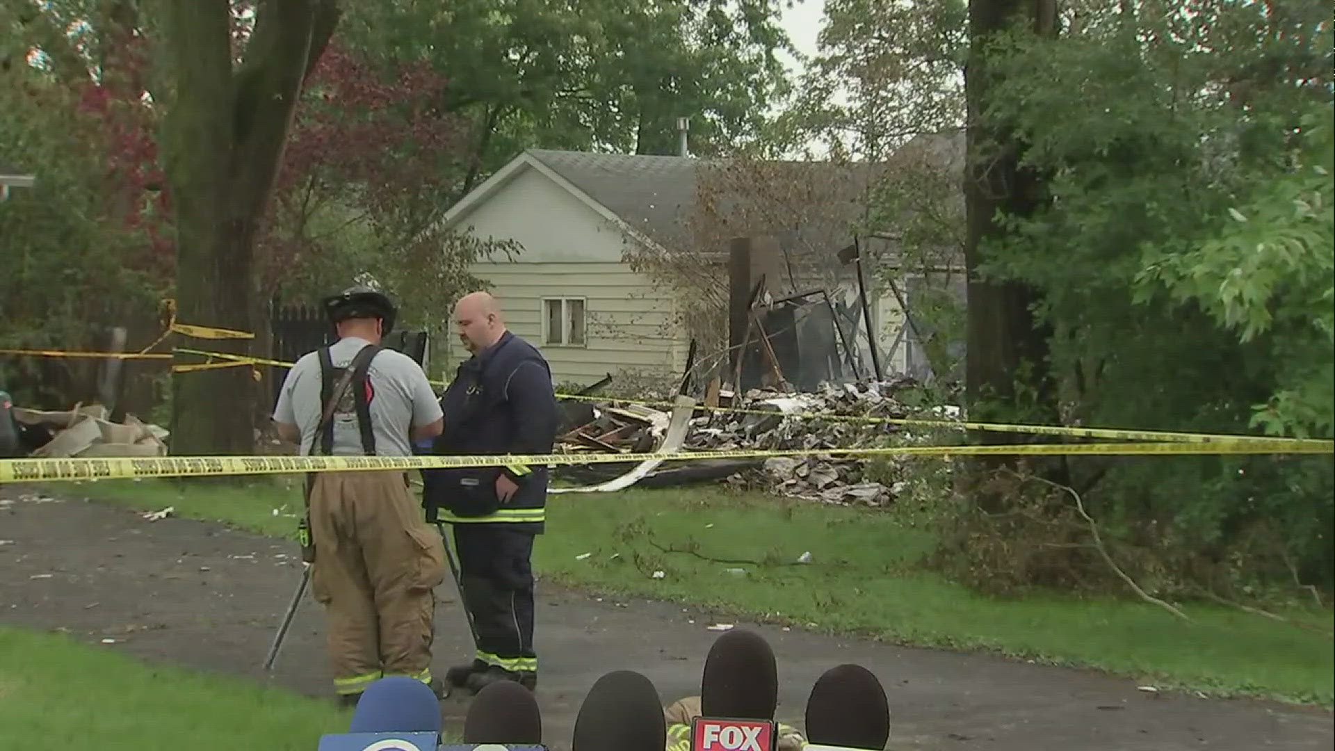 Officials say a body was removed from the debris and a 77-year-old man who owns the home is missing. However, authorities have not released the identity of the body.