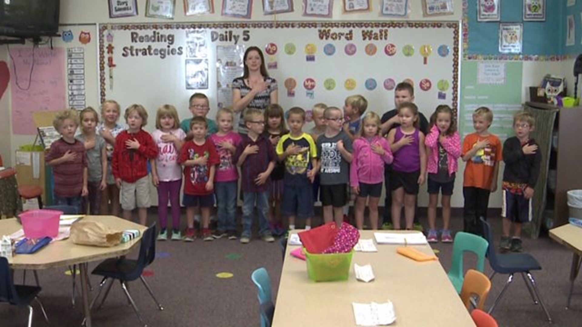 The Pledge from Mrs. Braddy`s class