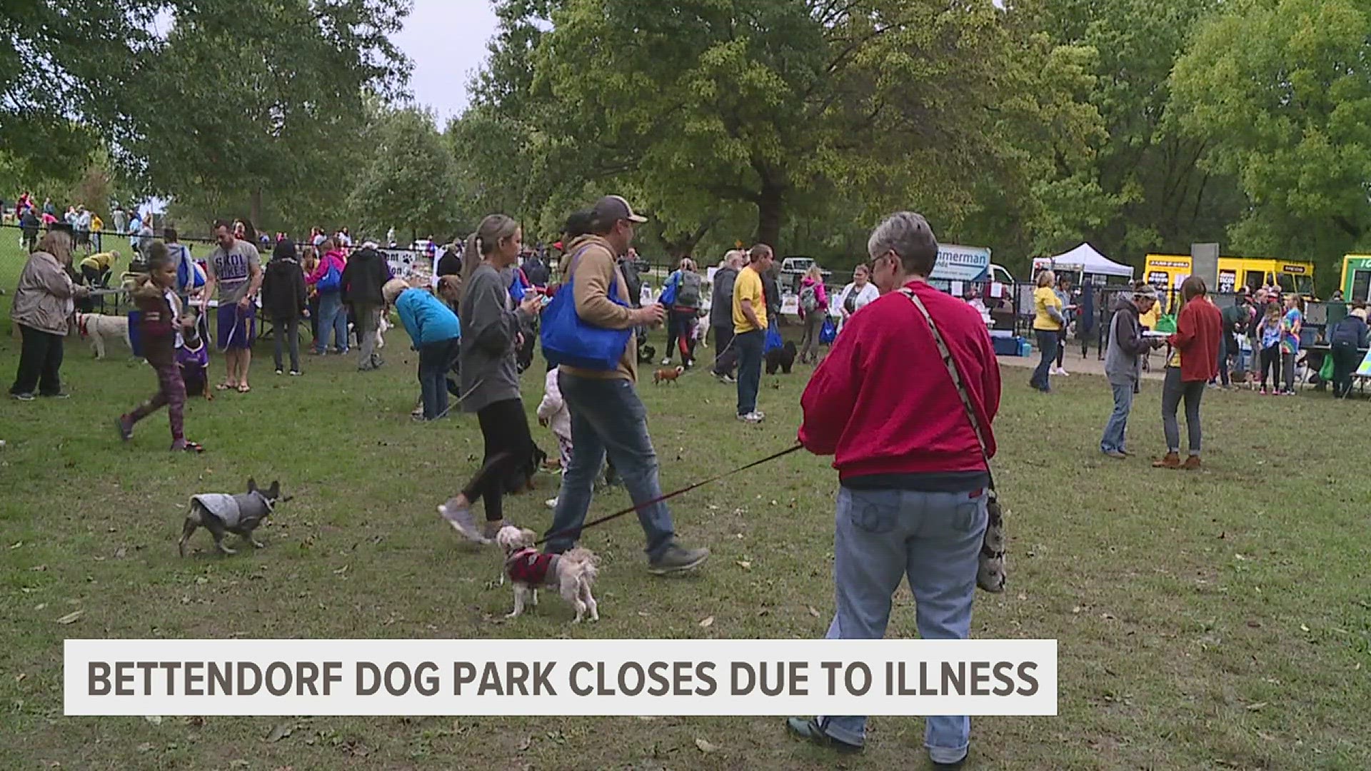 The city previously cancelled the annual holiday dog walk due to concerns about the virus.