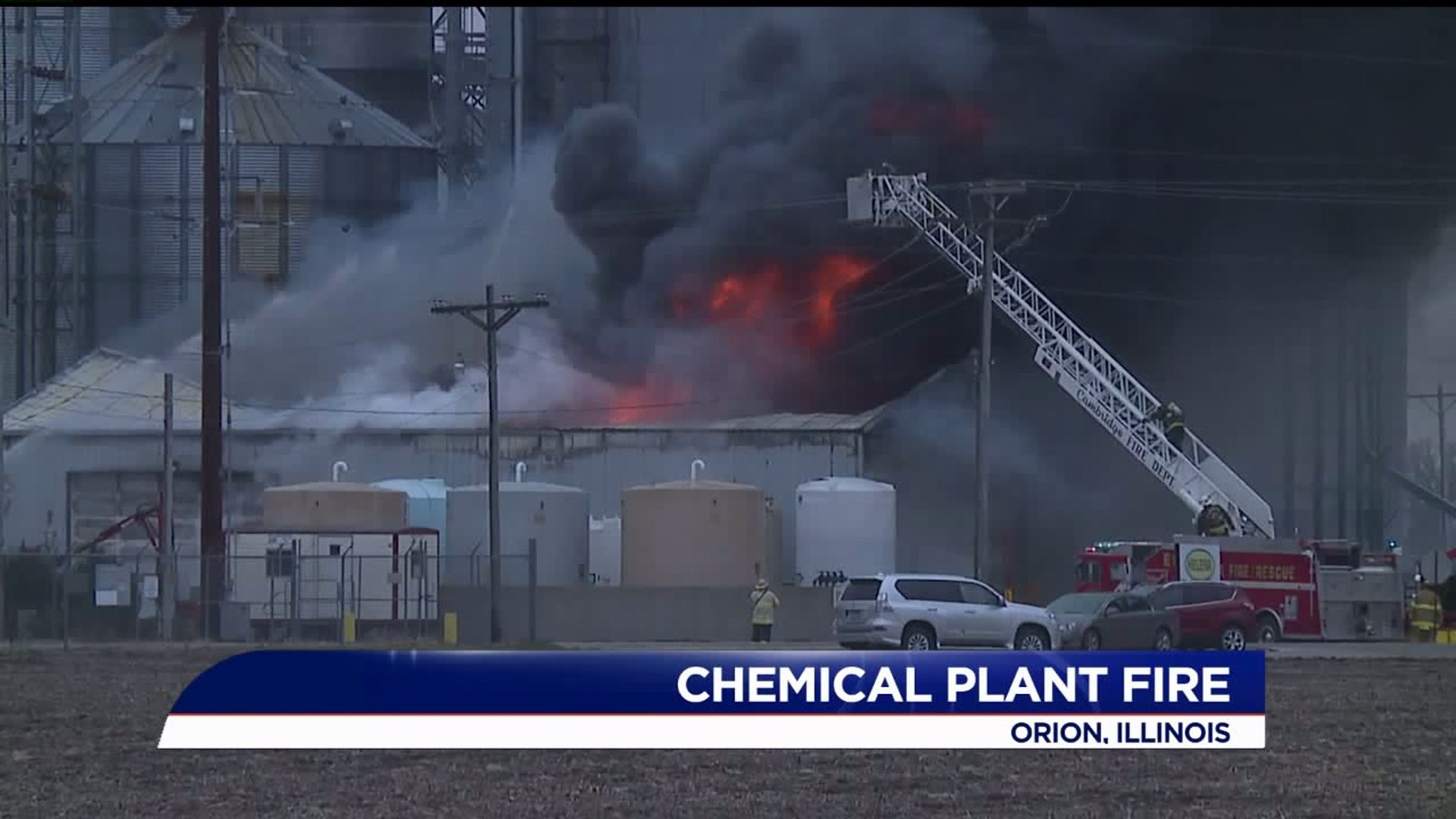 Helena Chemical fire Orion