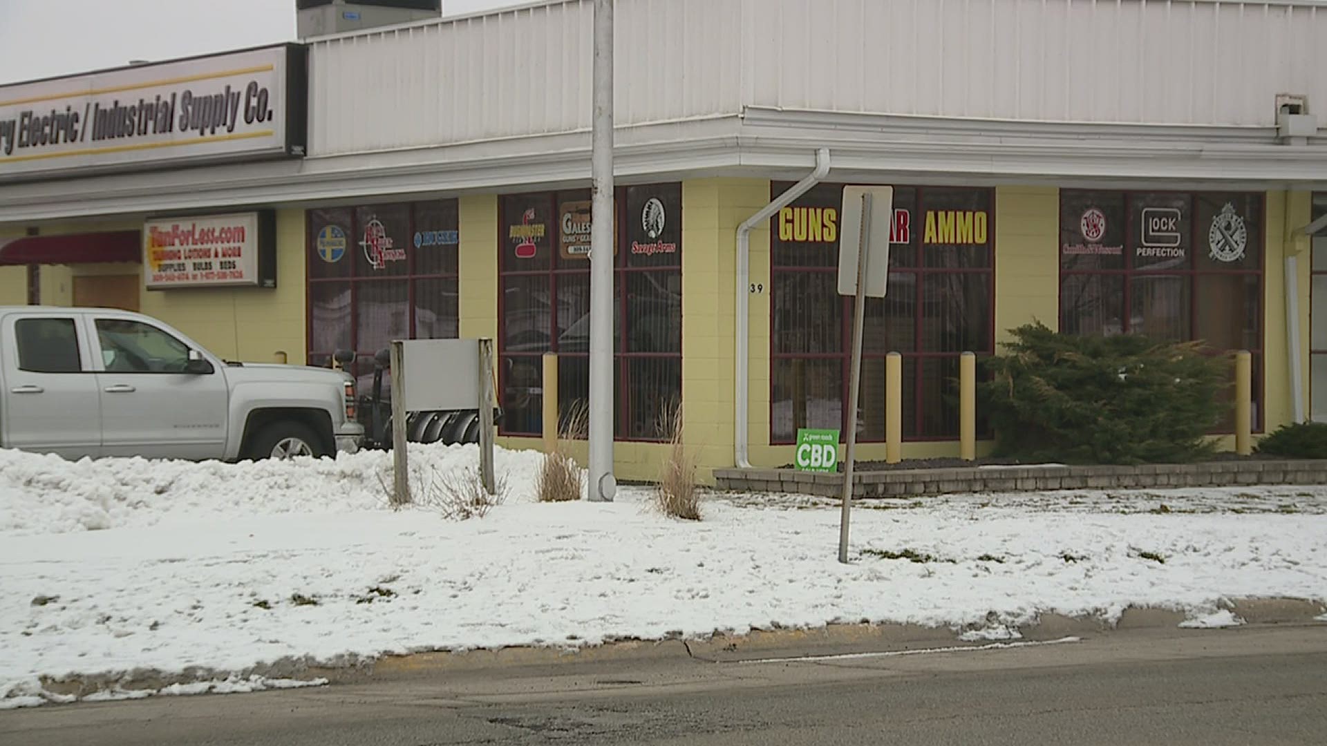 The incident happened Wednesday night, when police say the store was broken into and the owner fired at the intruders.